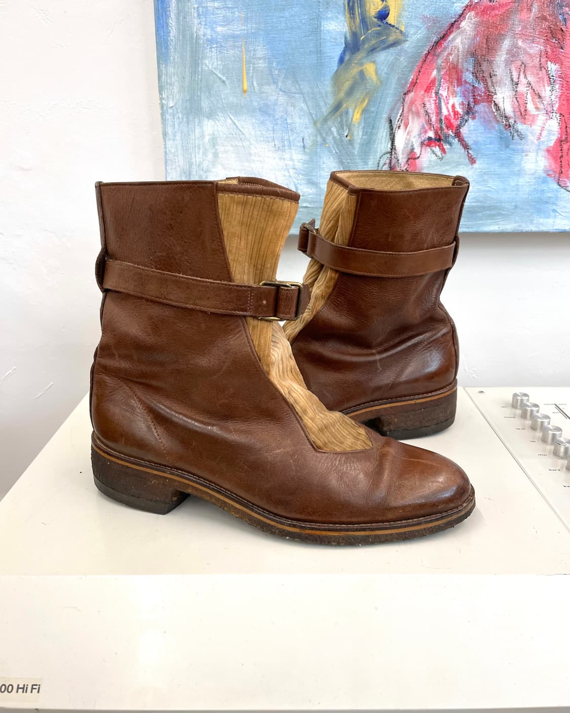 [265] Trojan 코듀로이 레더 부츠 상품이미지7