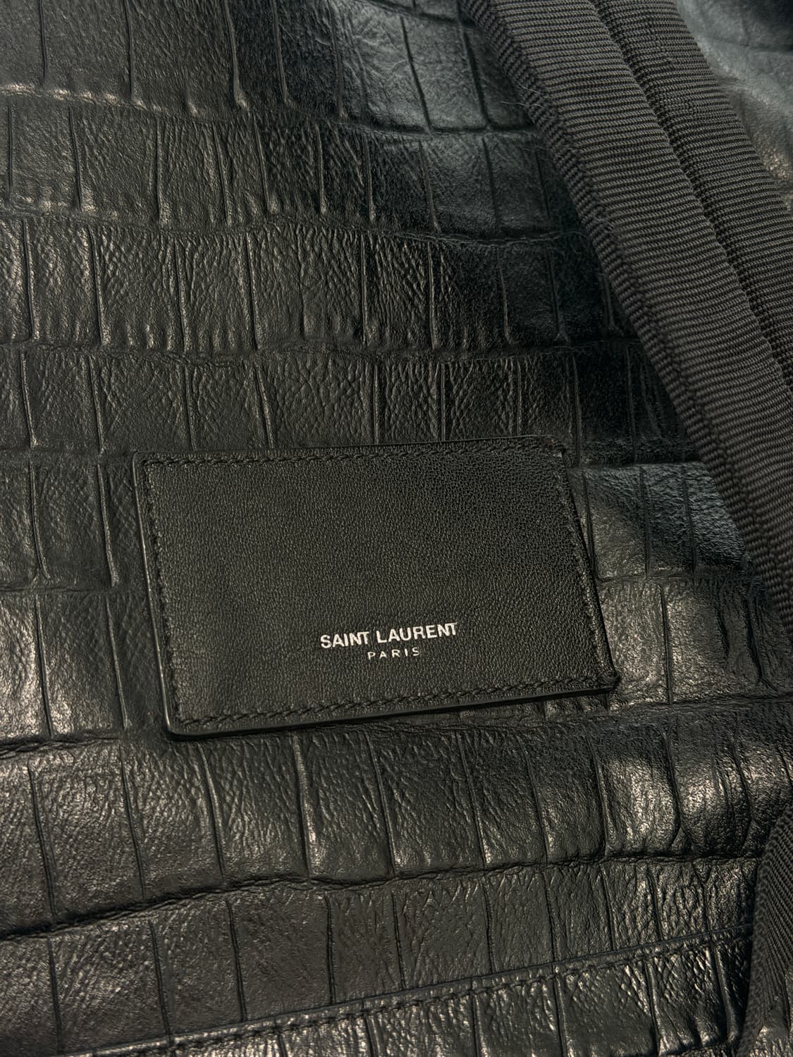 생로랑 크로커다일 백팩 상품이미지7