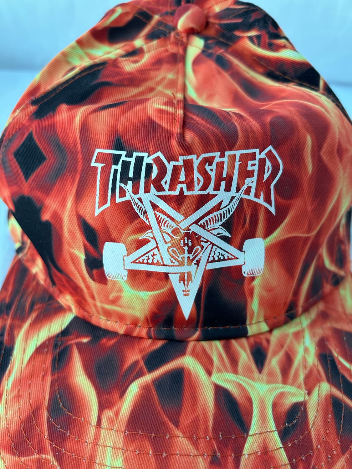 THRASHER FIRE CAP 상품이미지5