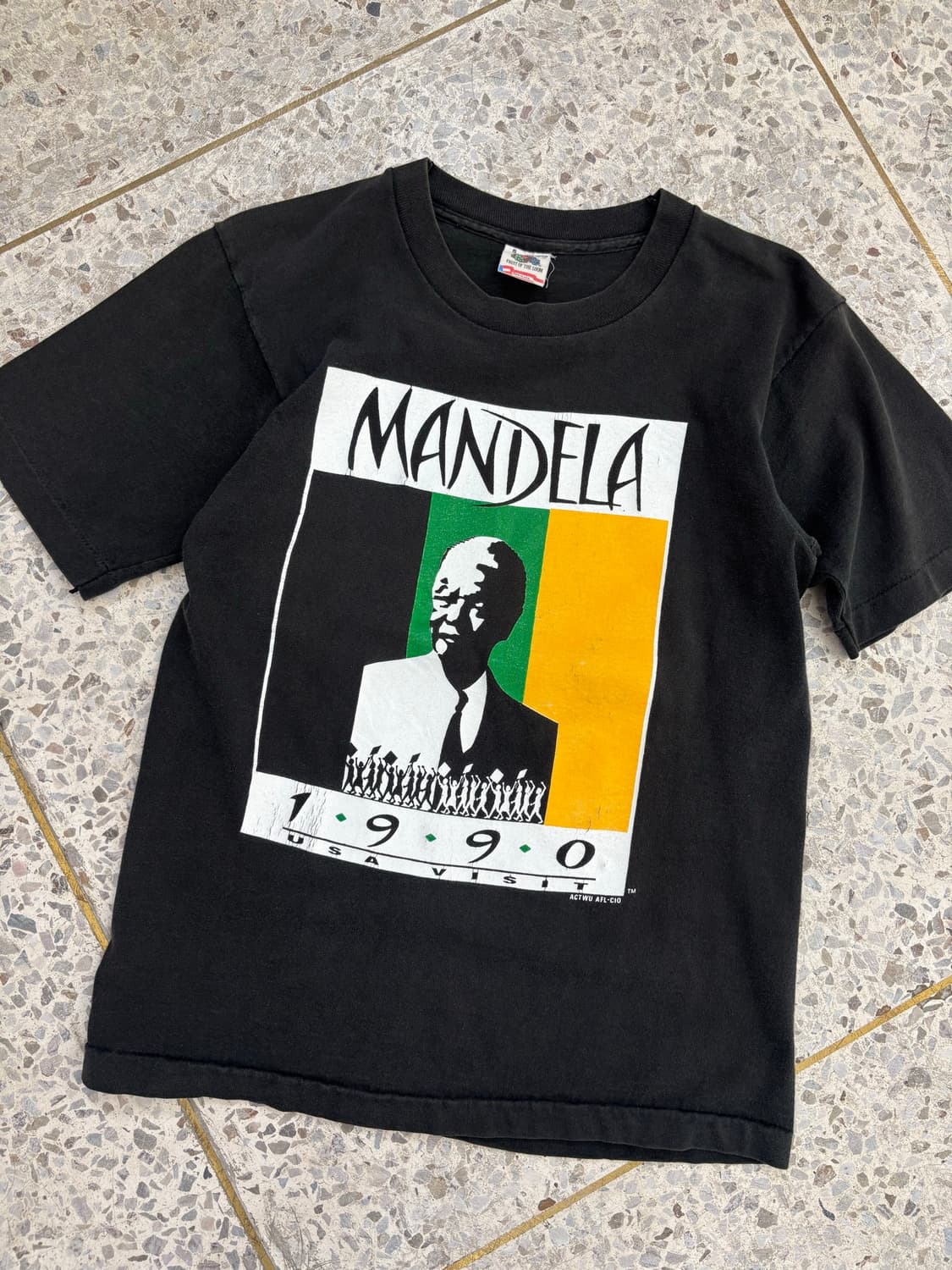 90s Nelson Mandela USA Visit Promo Tee 상품이미지1