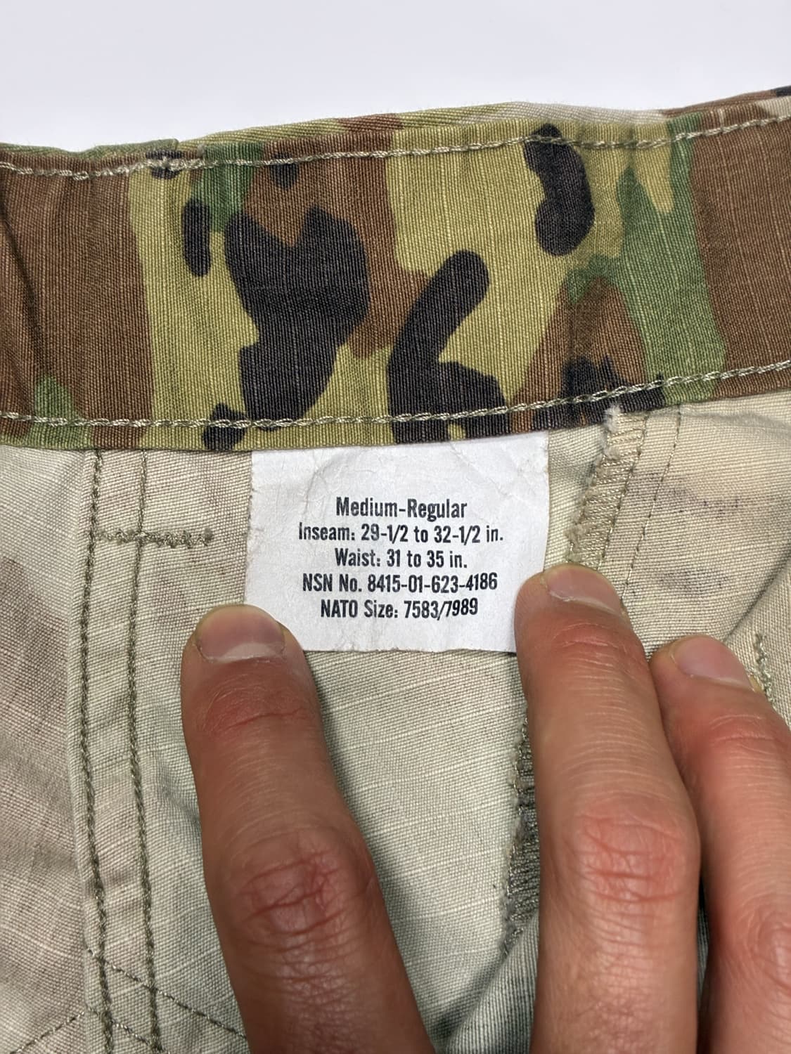 미군 OCP 멀티캠 팬츠 상품이미지3