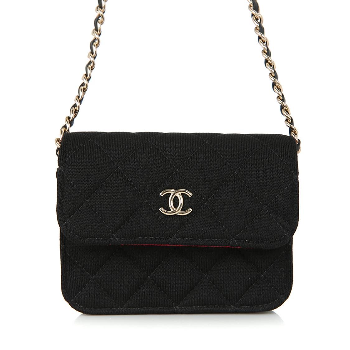 샤넬 VIP 사은품 미니크로스 울 저지 블랙 체인백 CD0104 상품이미지1
