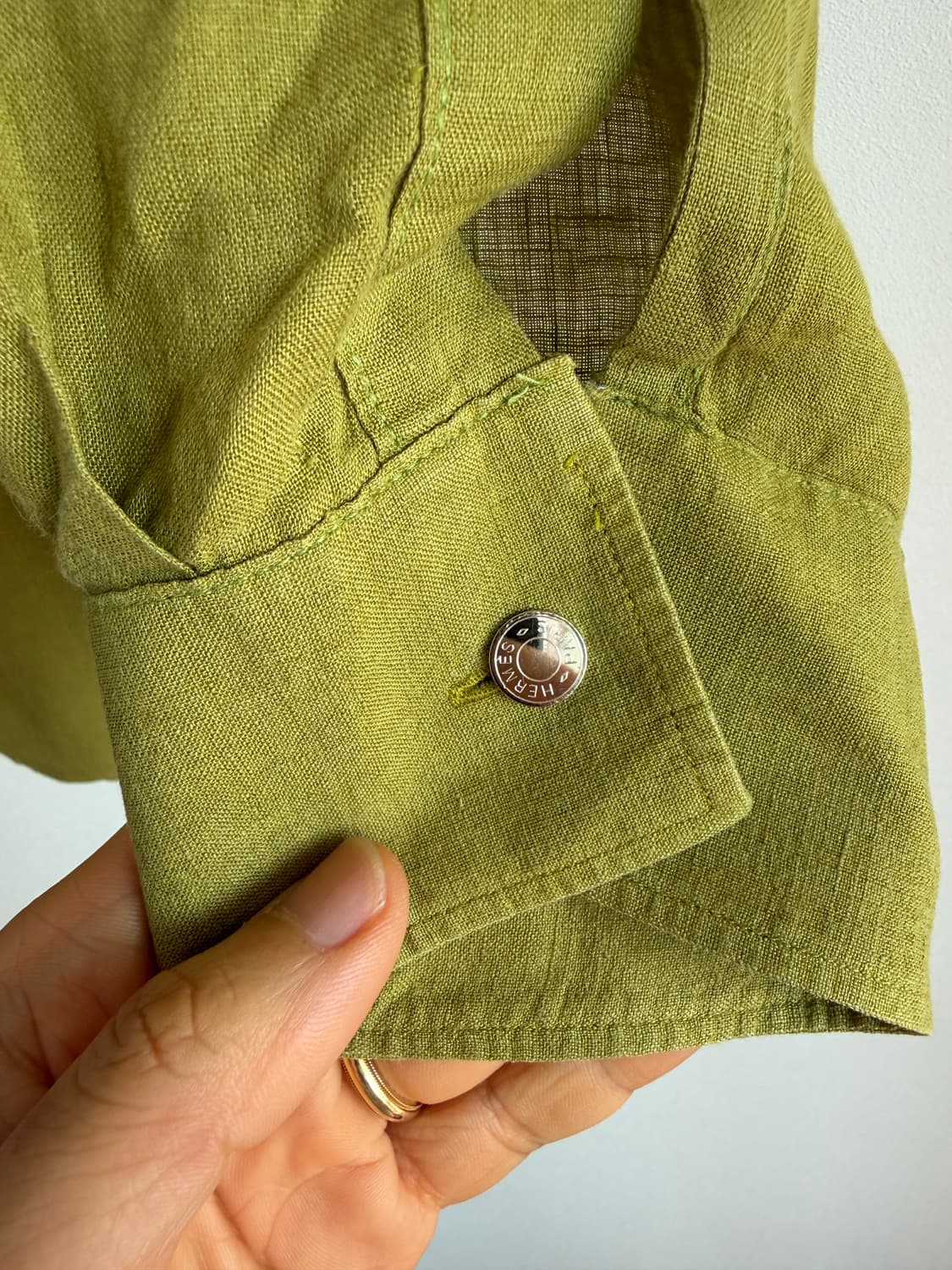 에르메스(HERMES) 린넨 셔츠(FRANCE) 상품이미지4