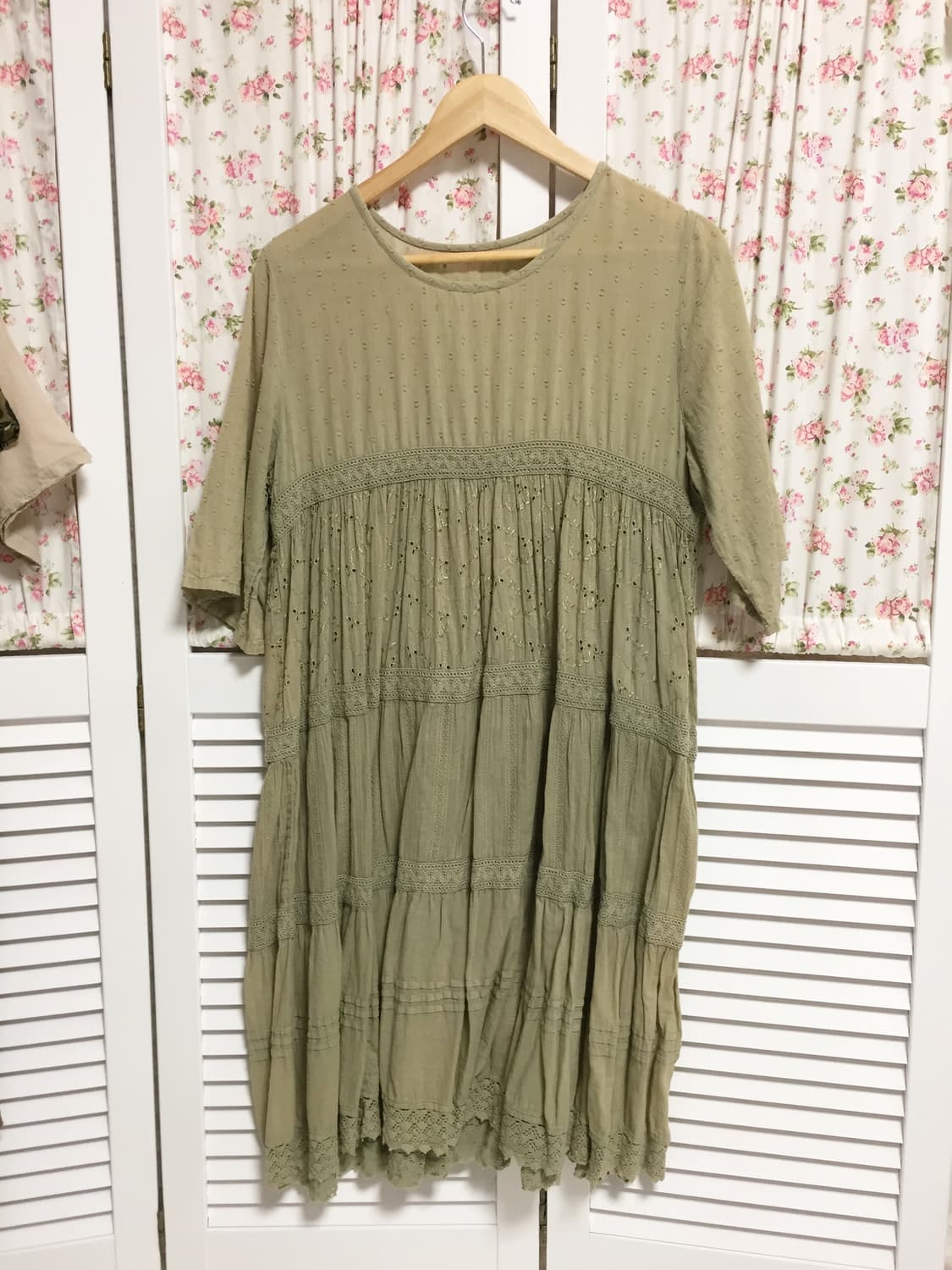 빈티지 히피에스닉 롱 블라우스 상품이미지1