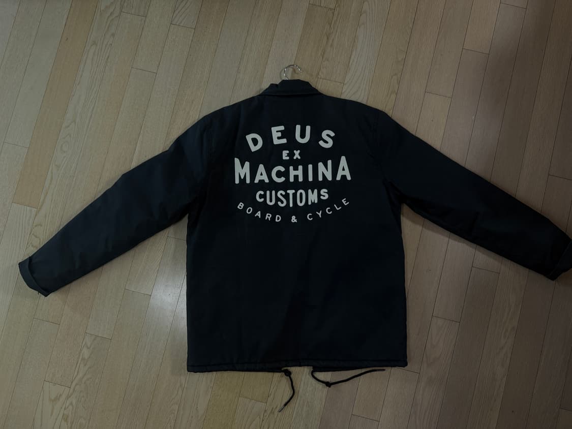 데우스 워크샵 코치자켓 L 블랙 상품이미지1