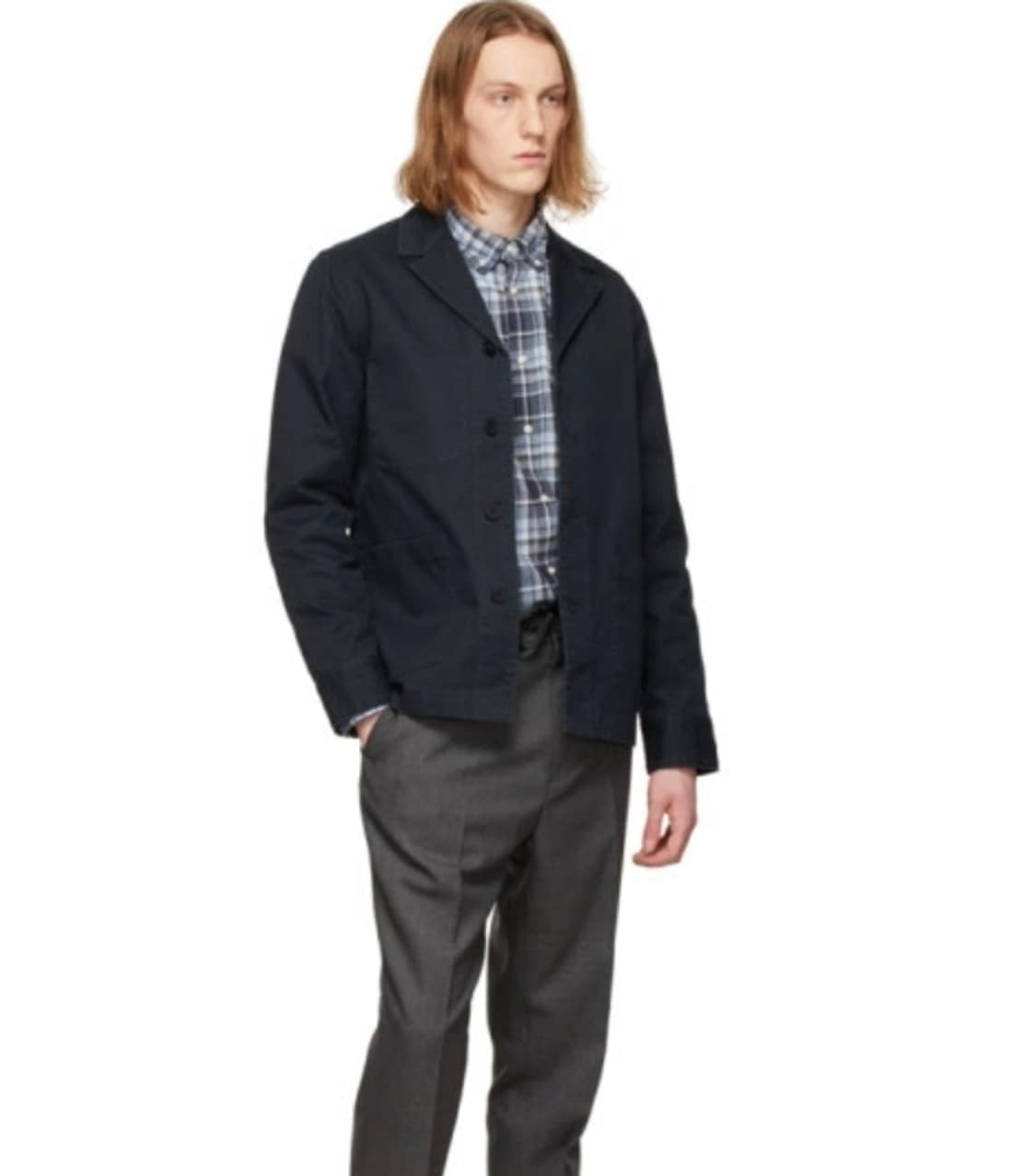 오피신 제네랄 Officine Generale 코튼 초어 자켓 상품이미지7