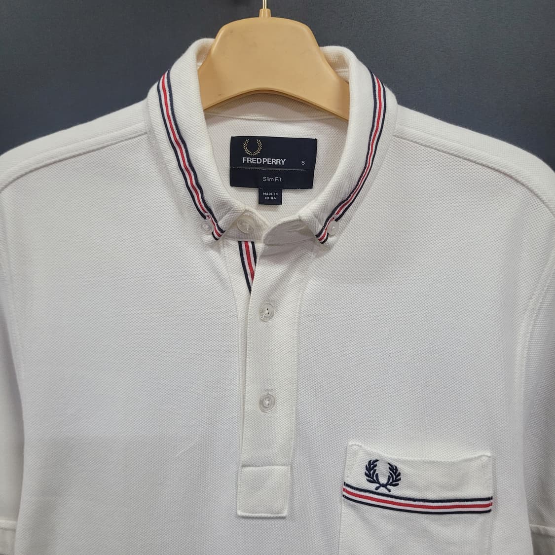 Fred Perry 프레드페리 자수로고 포켓 셔츠  상품이미지2