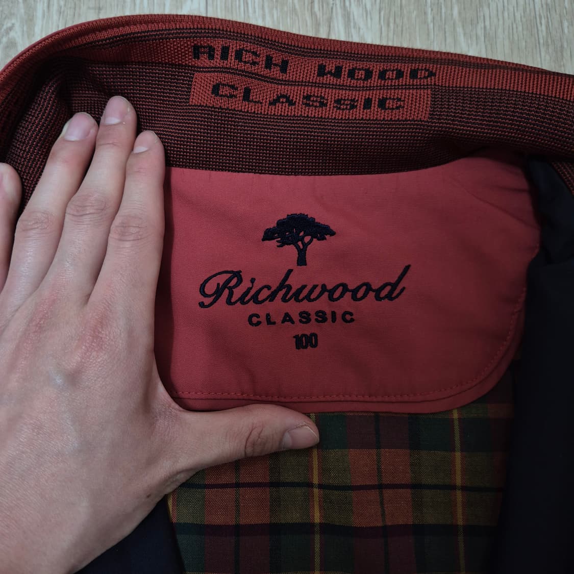 리치우드 클래식 바람막이 워크 자켓 L(100) 상품이미지5