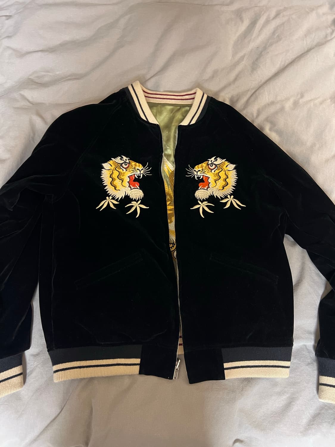 브론슨 수베니어 리버시블 자켓 M 타이거 팔콘 새제품 상품이미지4