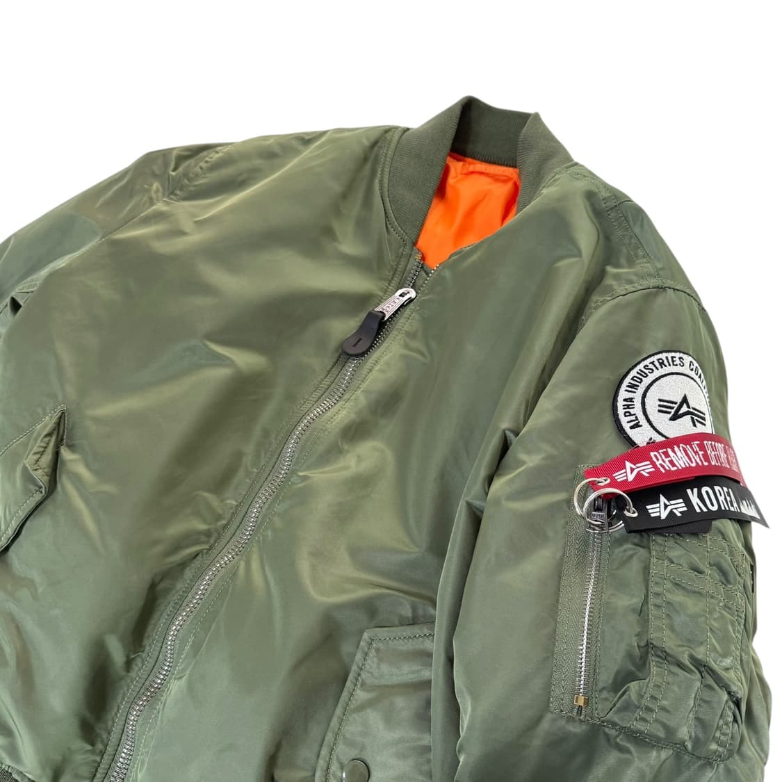 알파인더스트릿 MA-1 콜리션 포스 자켓 상품이미지2