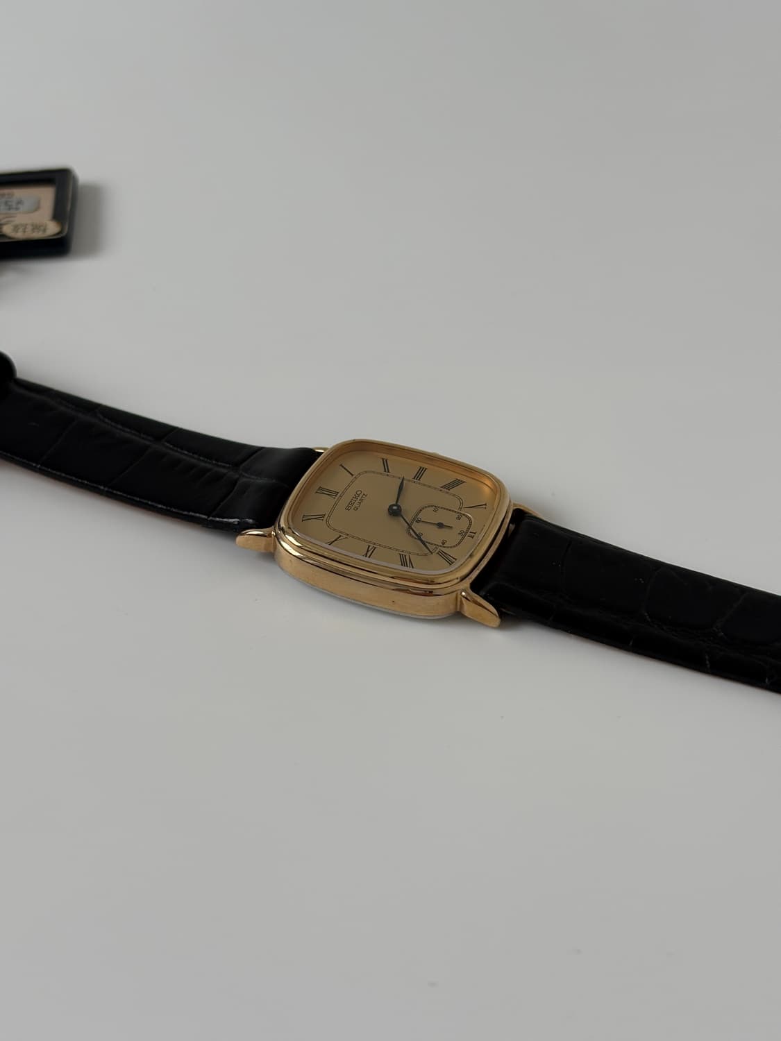 1980s Chariot Small Seconds Gold Quartz 상품이미지7