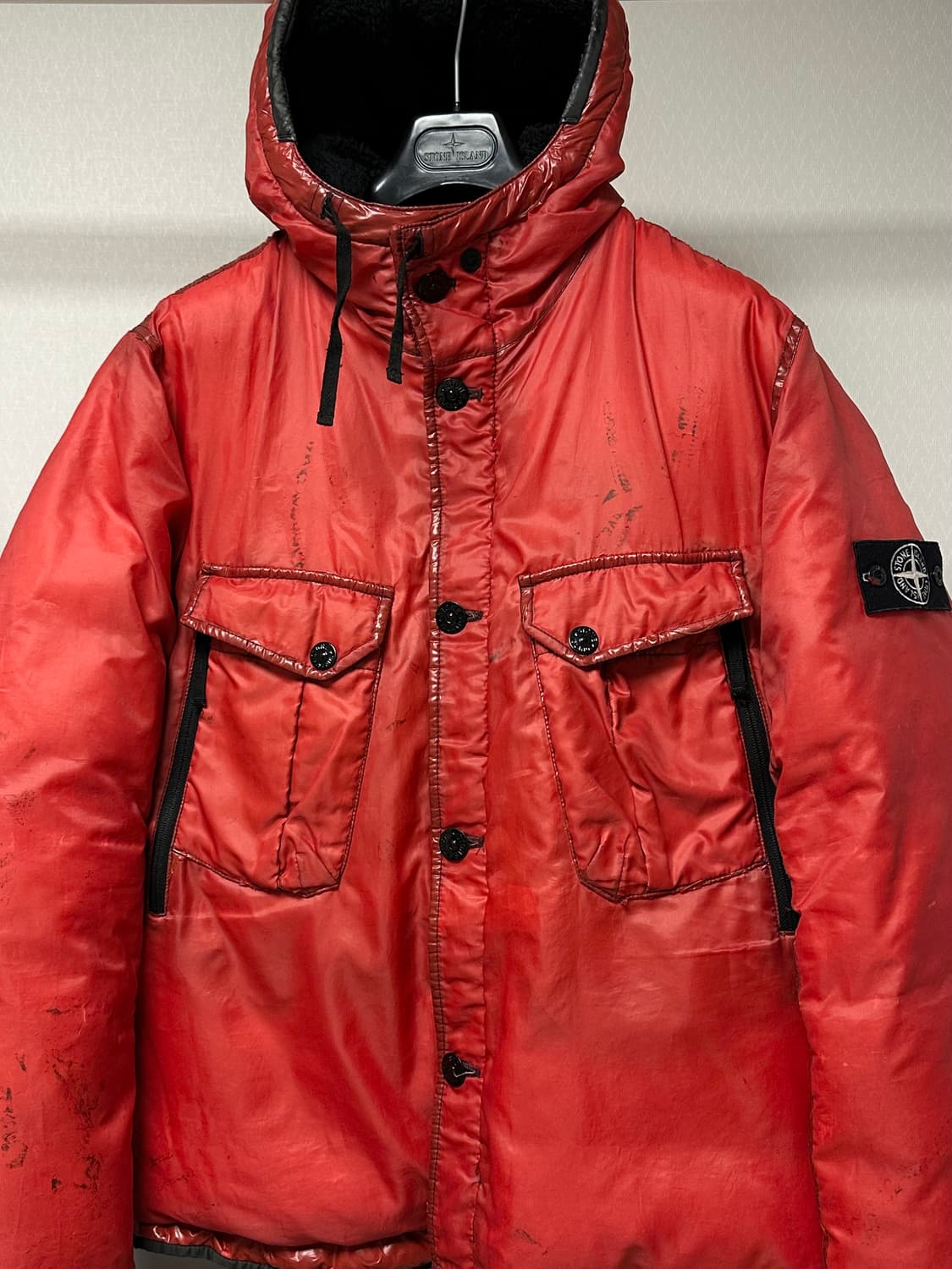 스톤아일랜드 화이트와펜 아이스패딩 3XL(105-110) 상품이미지1