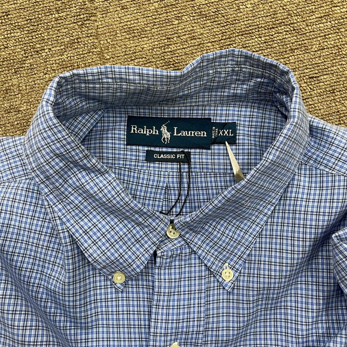 (2XL) POLO 폴로 랄프로렌 체크 셔츠 클래식핏 상품이미지8