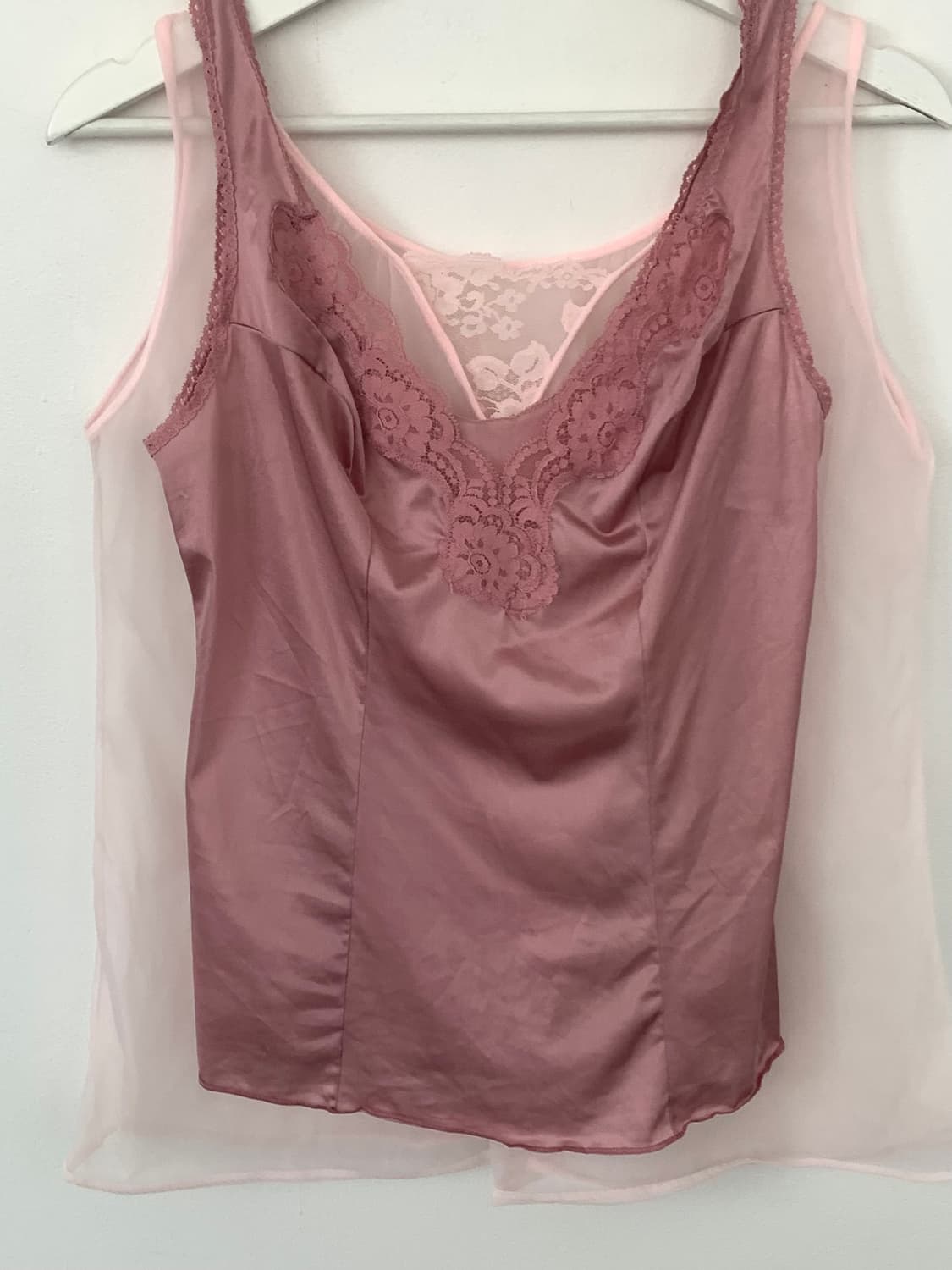 dusty pink lace top 상품이미지2