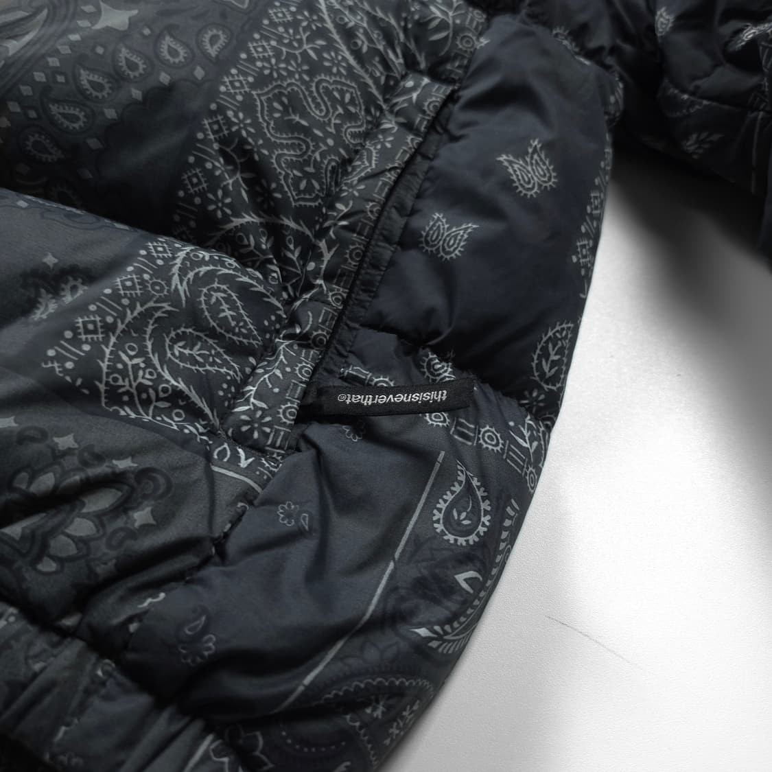 디스이즈네버댓 퍼텍스 페이즐리 반다나 다운 패딩 (L) 상품이미지5