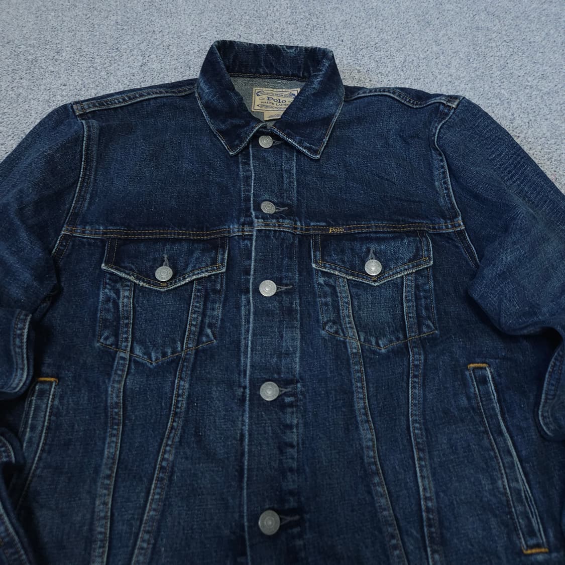폴로 페이디드 데님 자켓 m 상품이미지2