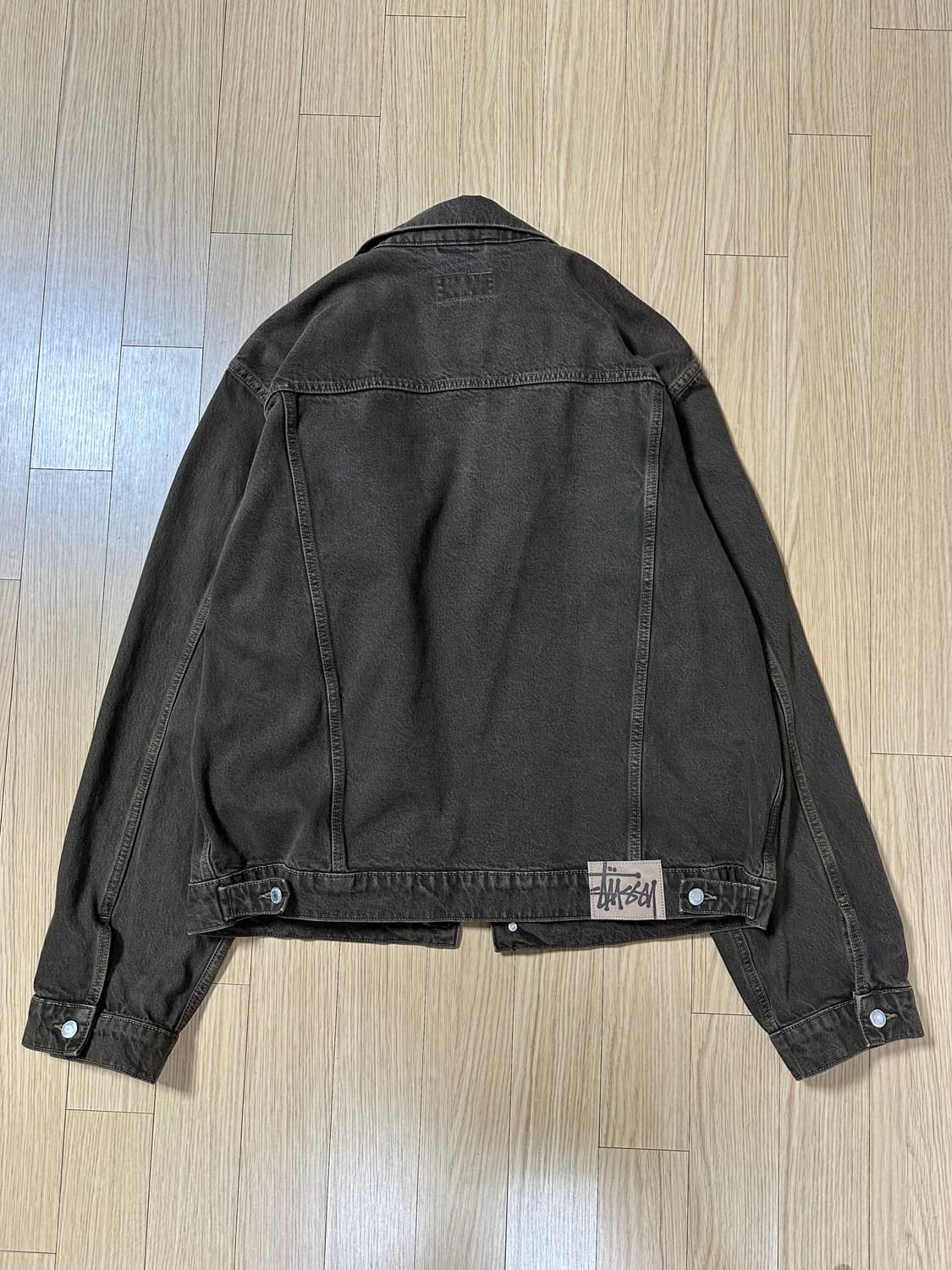 스투시 데님 트러커 자켓 머쉬룸 상품이미지4