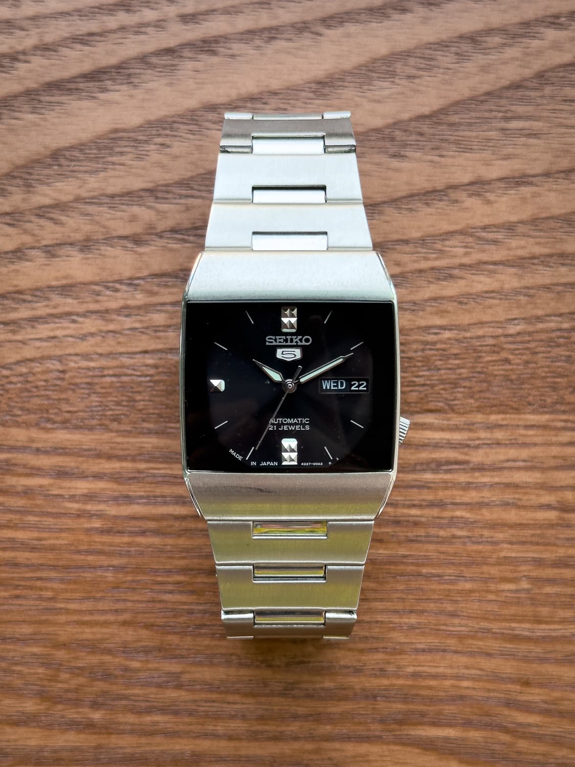 [희귀] 세이코 5 블랙 TV스크린 - 오토매틱 21석 (Squar 상품이미지1