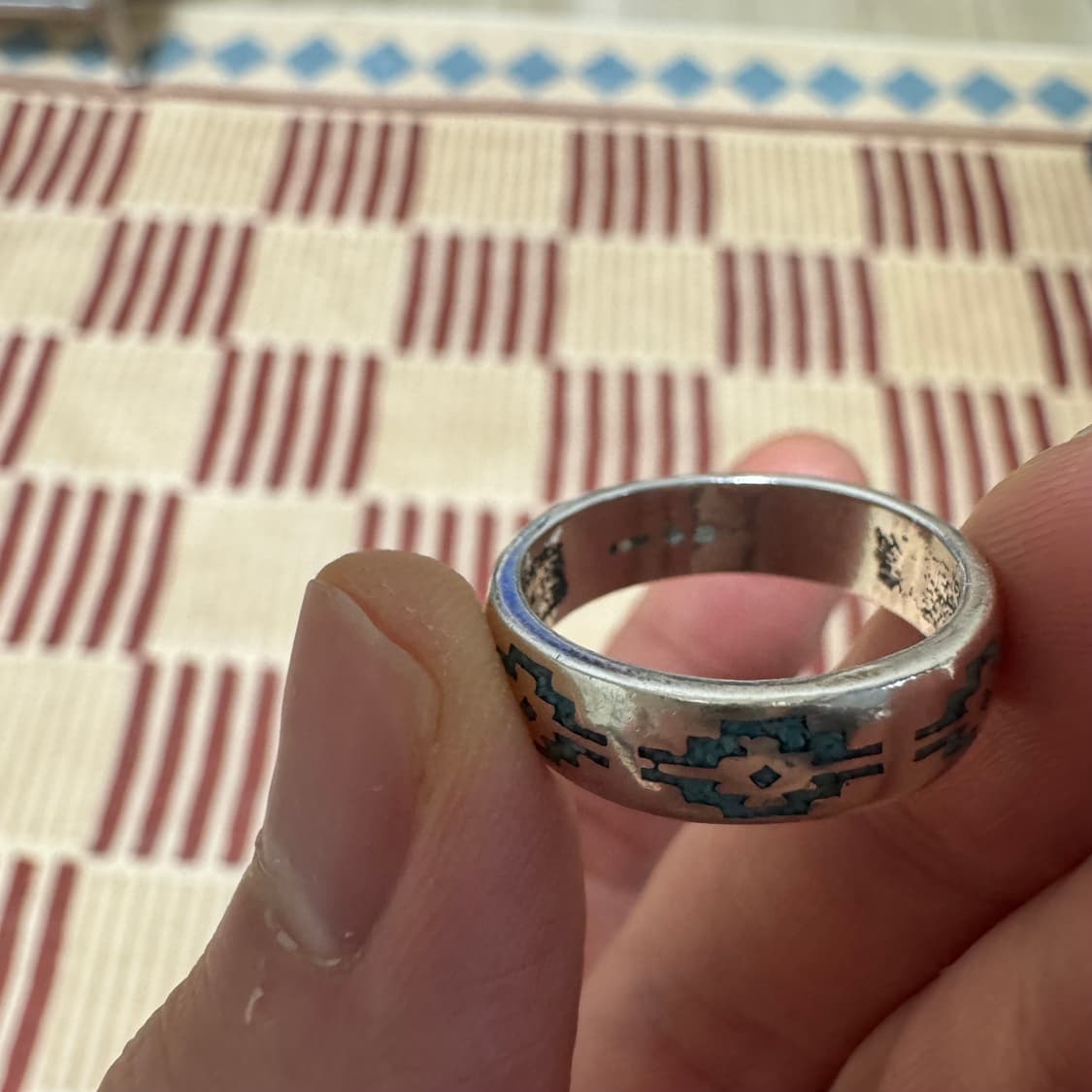 아르포파리 링 반지HARPO PARIS R557 19호더콰이즈 터키석 상품이미지5