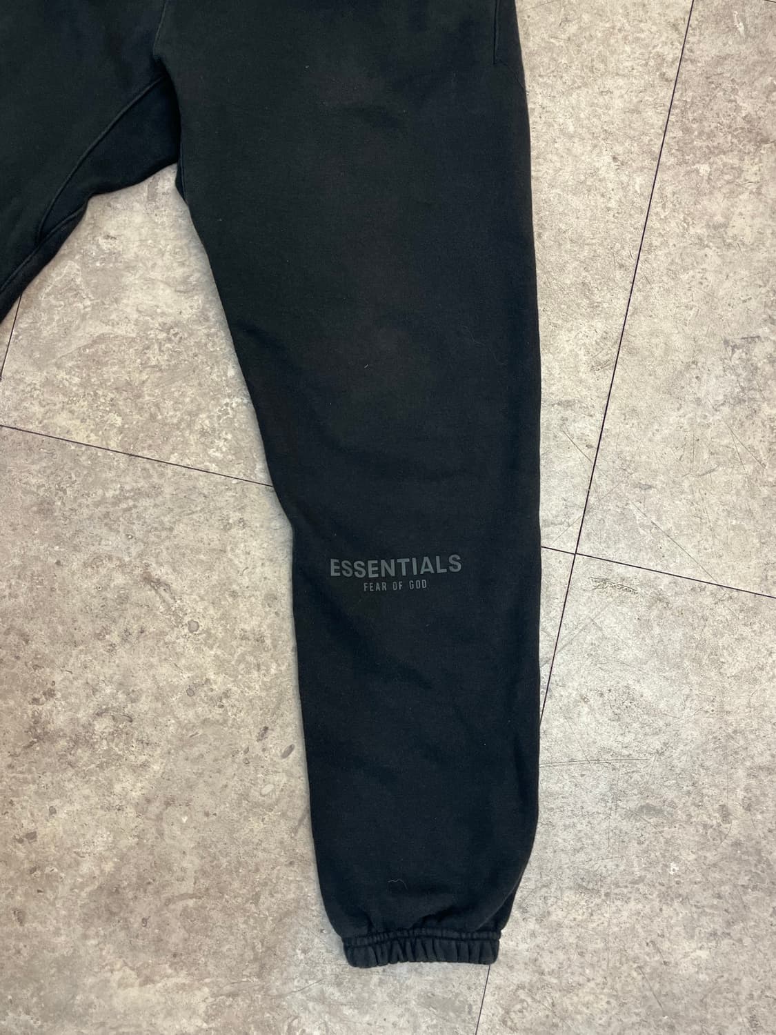 피어오브갓 에센셜 기모 스웻 조거 팬츠 차콜 M #csz3583  상품이미지7