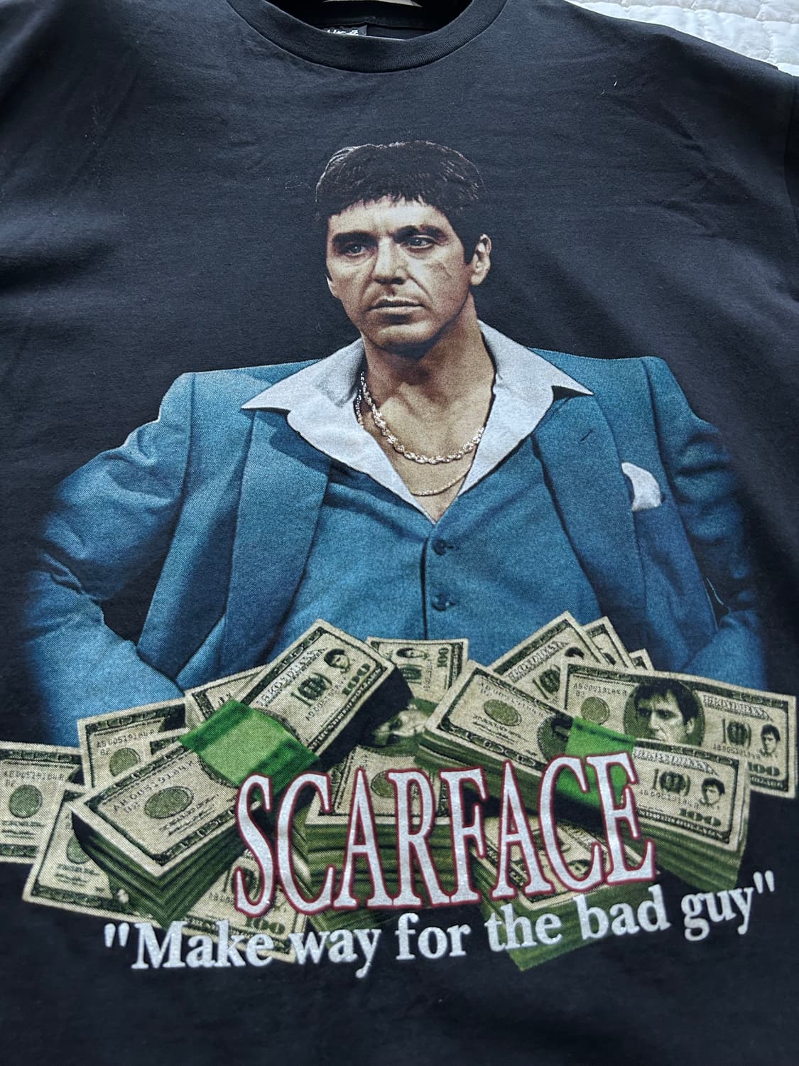 스카페이스 토니몬타나 티셔츠 상품이미지2