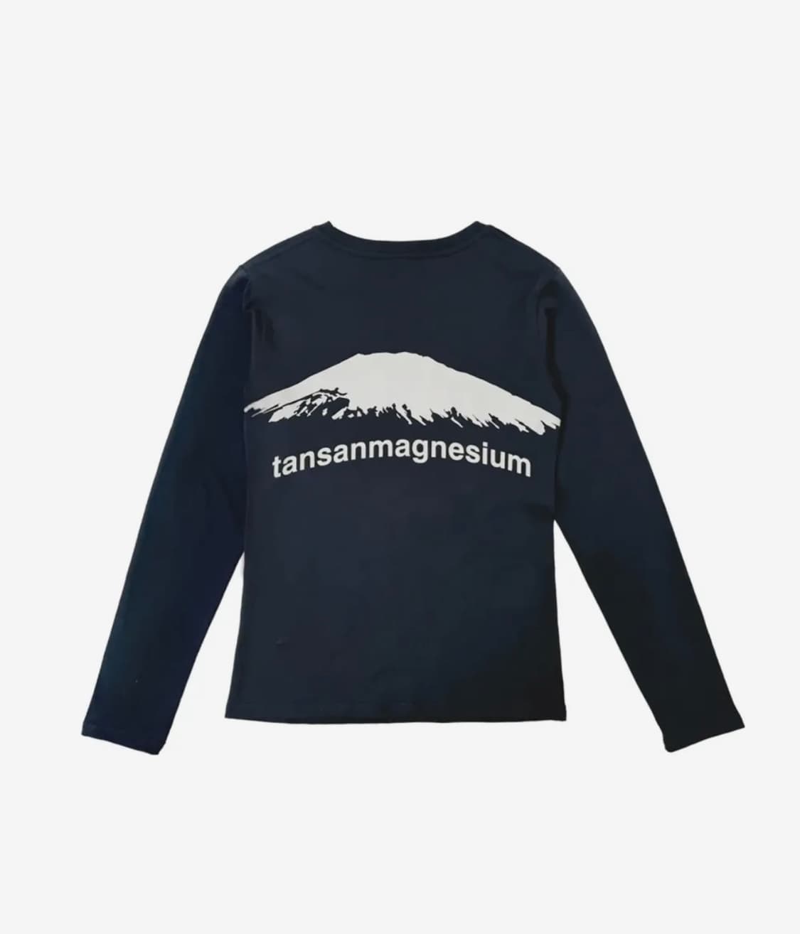 탄산마그네슘 마운틴 롱슬리브 네이비 상품이미지1