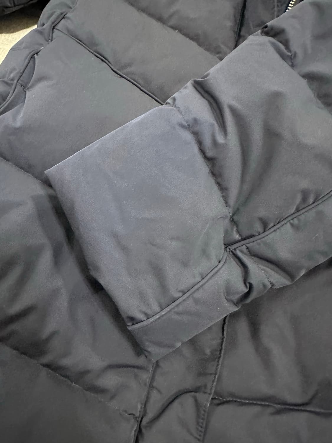 와이드앵글 다운 폭스 롱패딩  상품이미지7