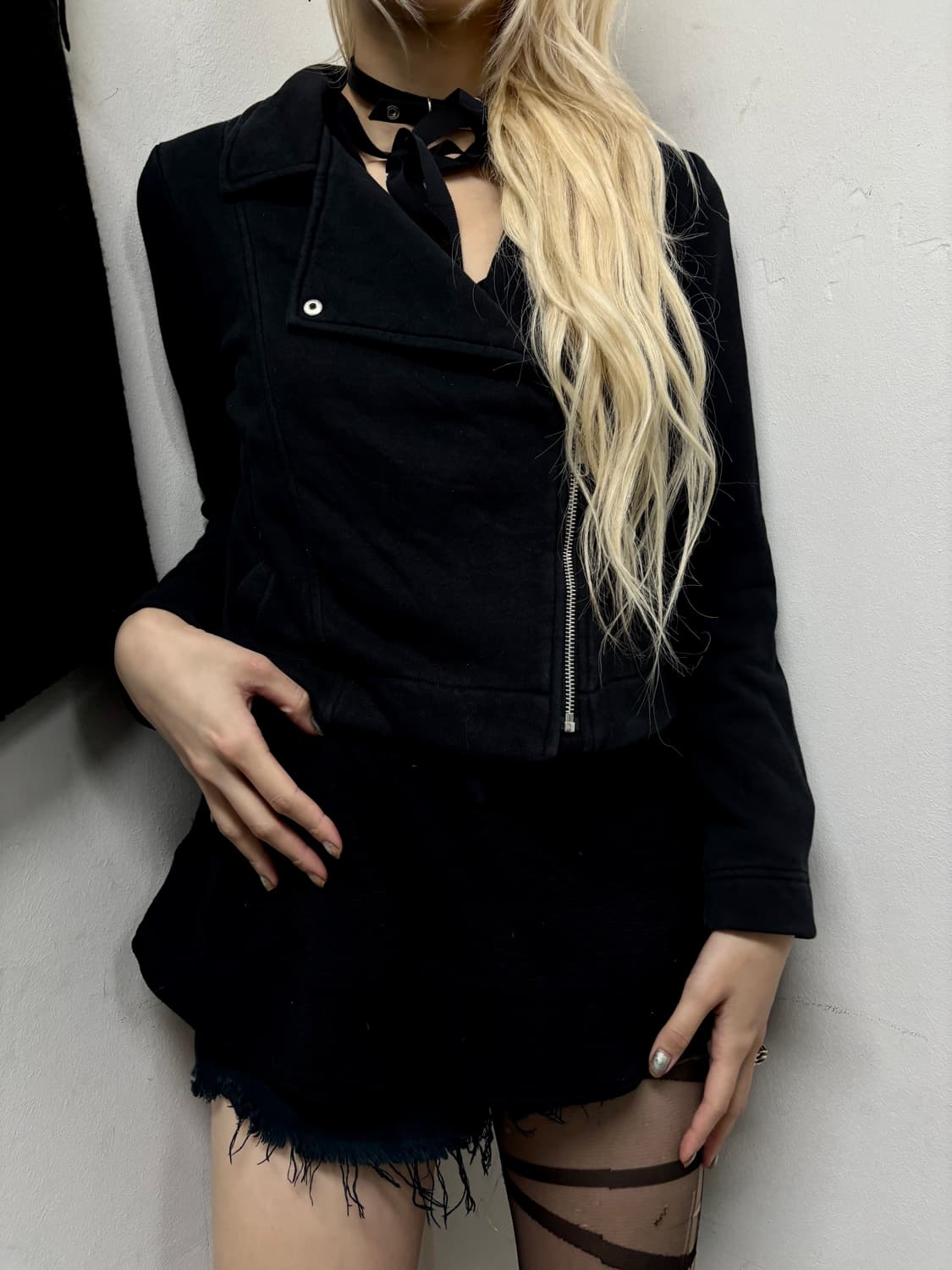 “Vintage” Side Zipper Y2K Jacket 상품이미지6