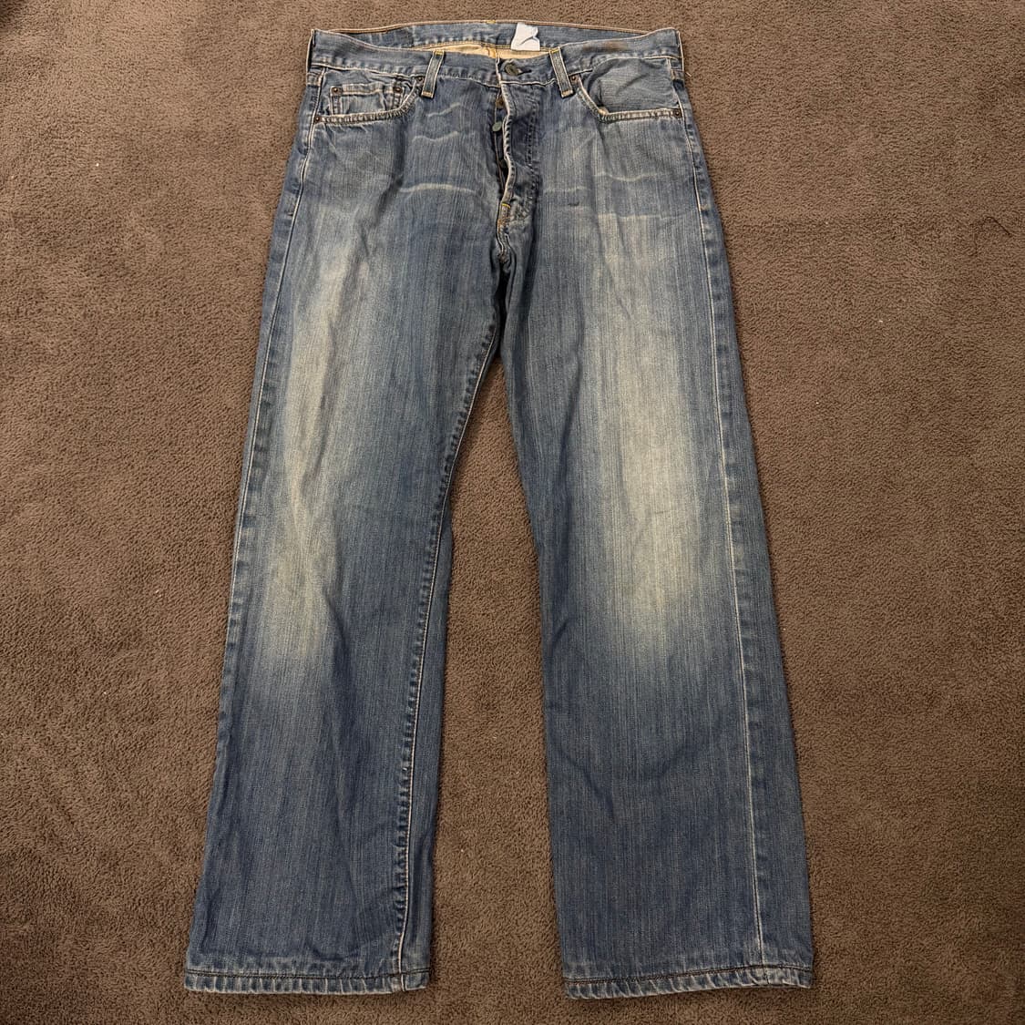 [ 정품/34X30 ] 리바이스 501 데님 청바지 상품이미지2