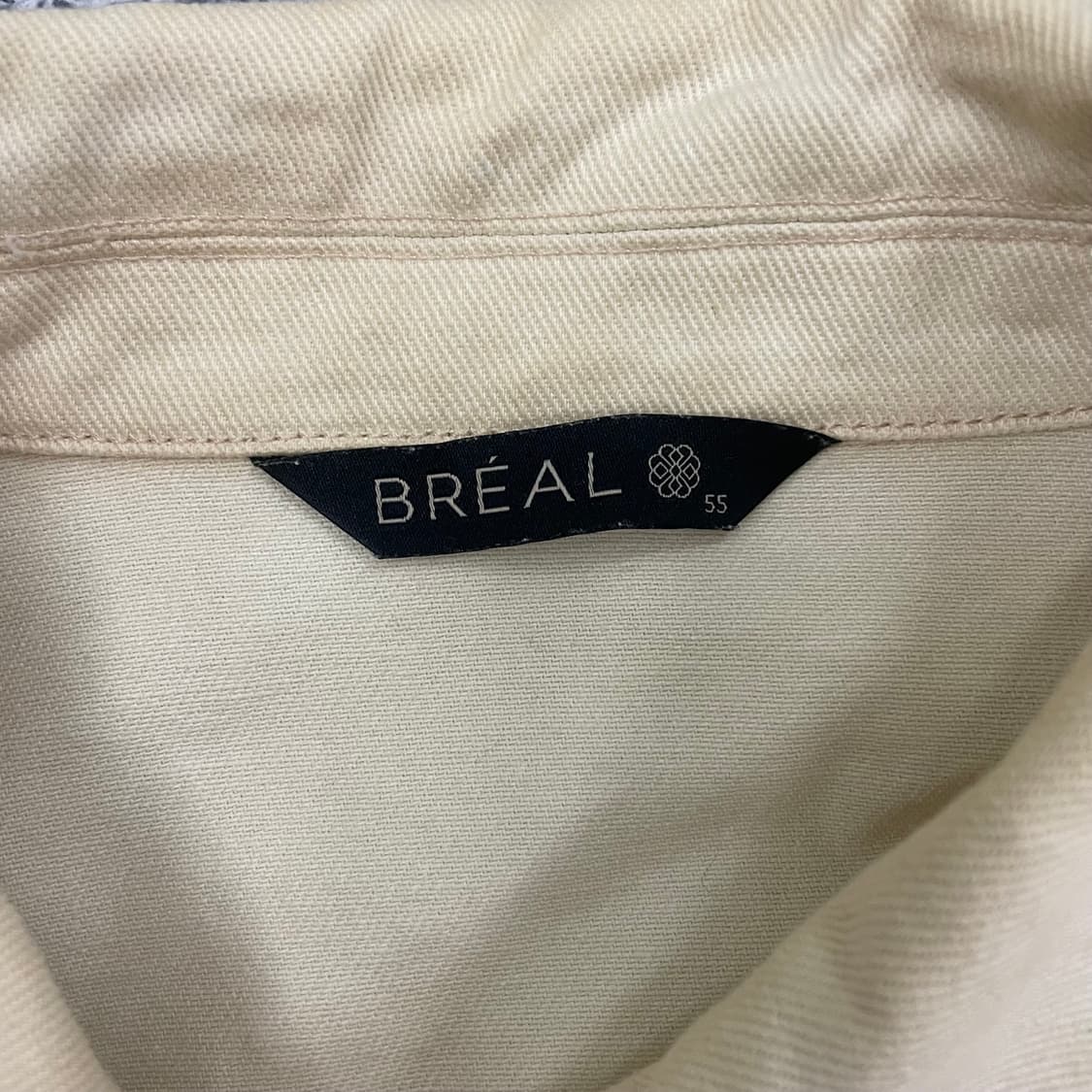 브리엘 크림 버튼 다운 라이업 코트 0105HS1 상품이미지2