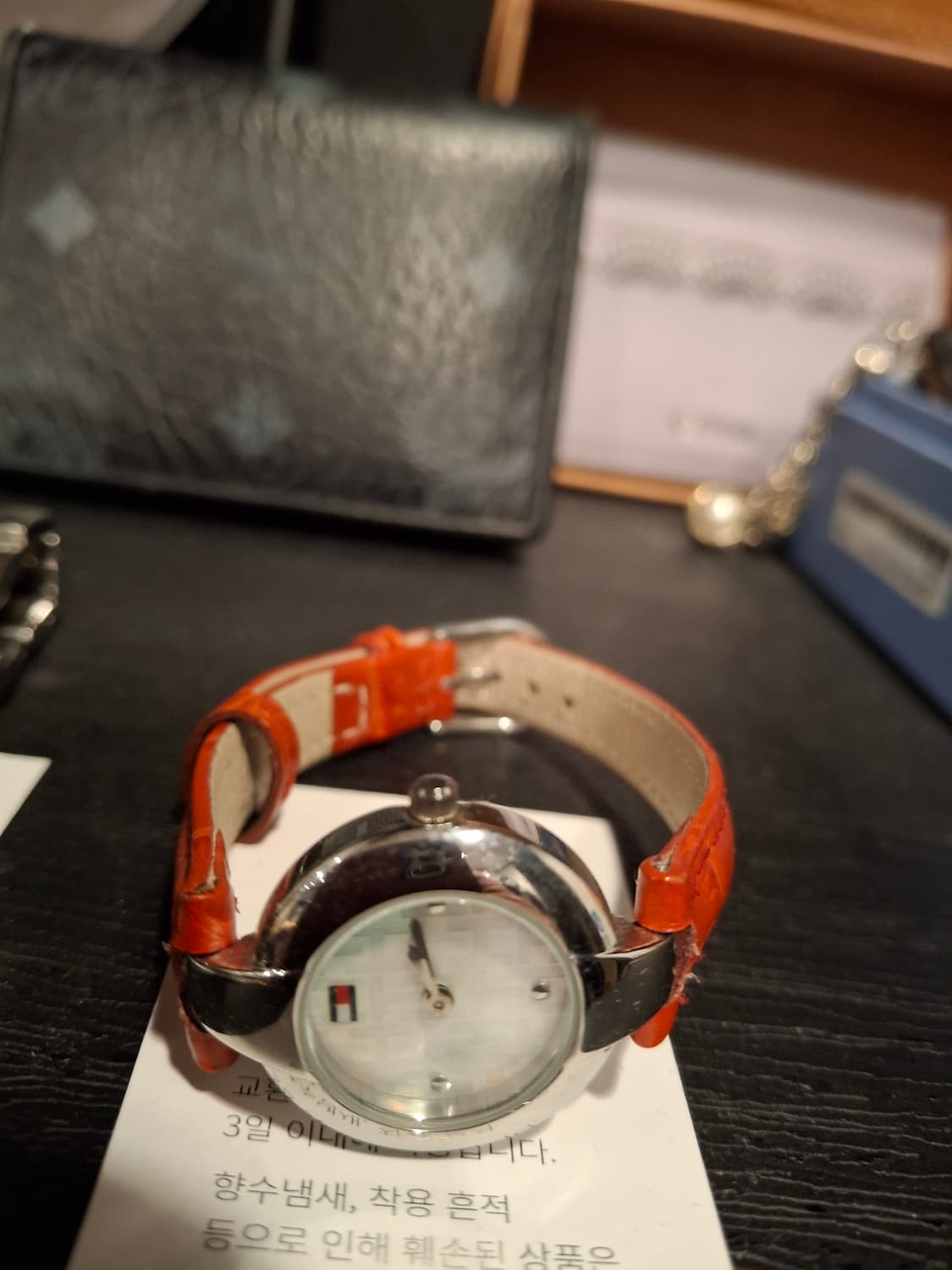 (마지막특가) 타미힐피거 여성 가죽밴드 시계 상품이미지4