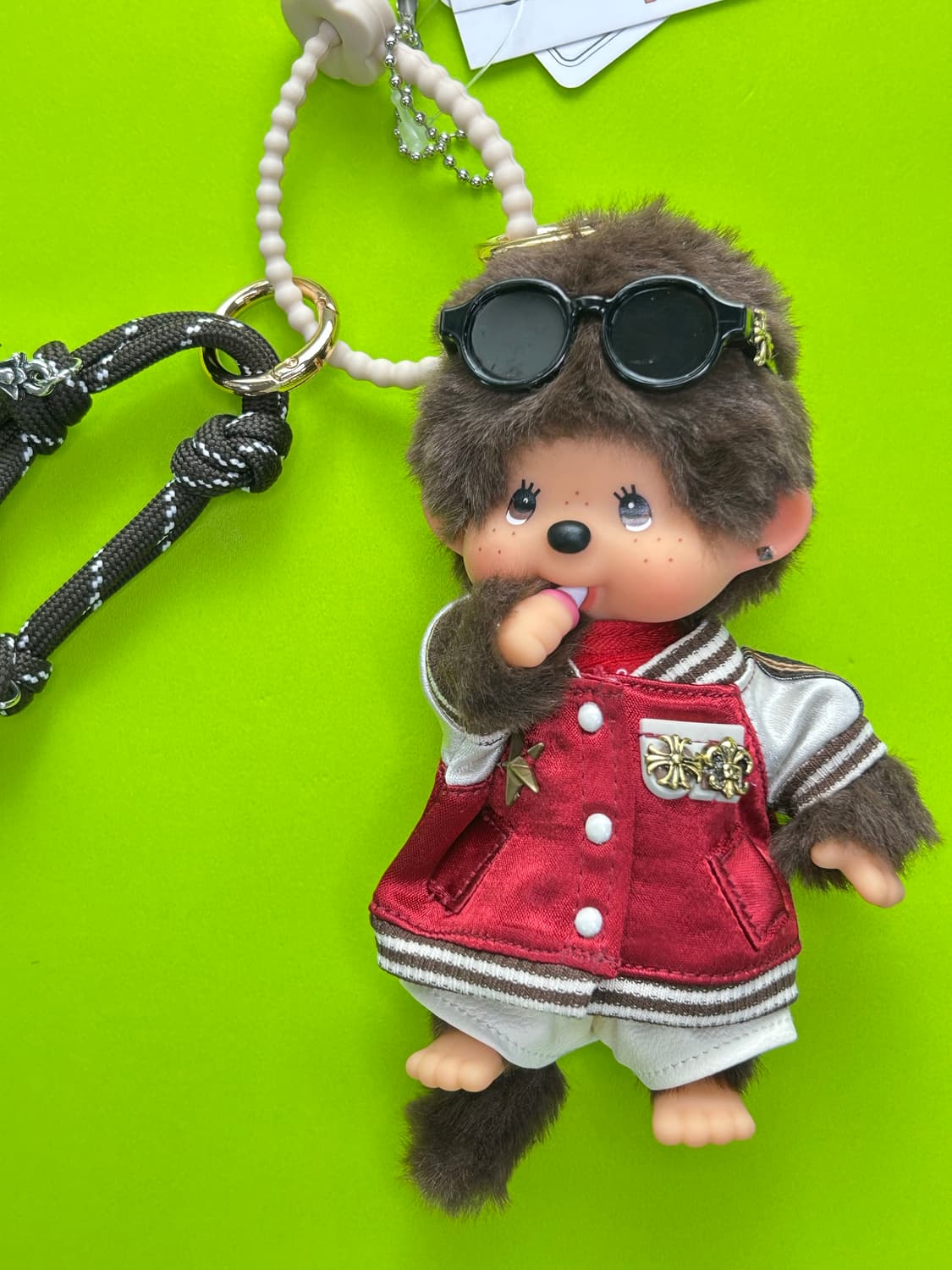 (23)정품몬치치-💛❤️화이트 니트원피스 상품이미지3