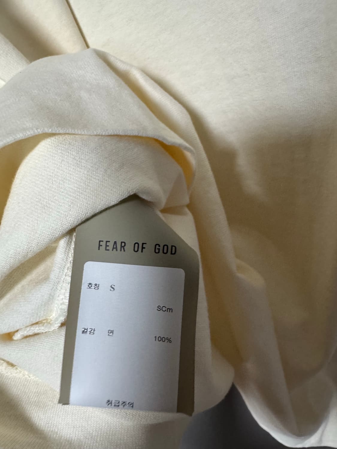 피어오브갓 반팔 티셔츠(S) 상품이미지4