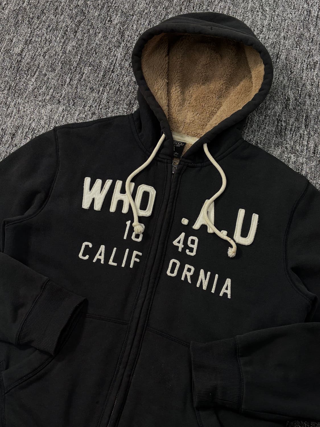 후아유 캘리포니아 후드 집업 상품이미지3