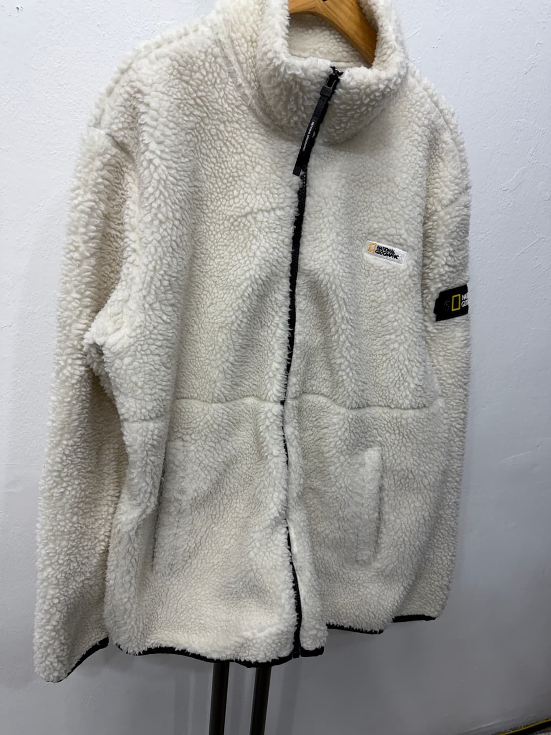 정품) 내셔널지오그래픽 뽀글이 플리스 L 상품이미지2