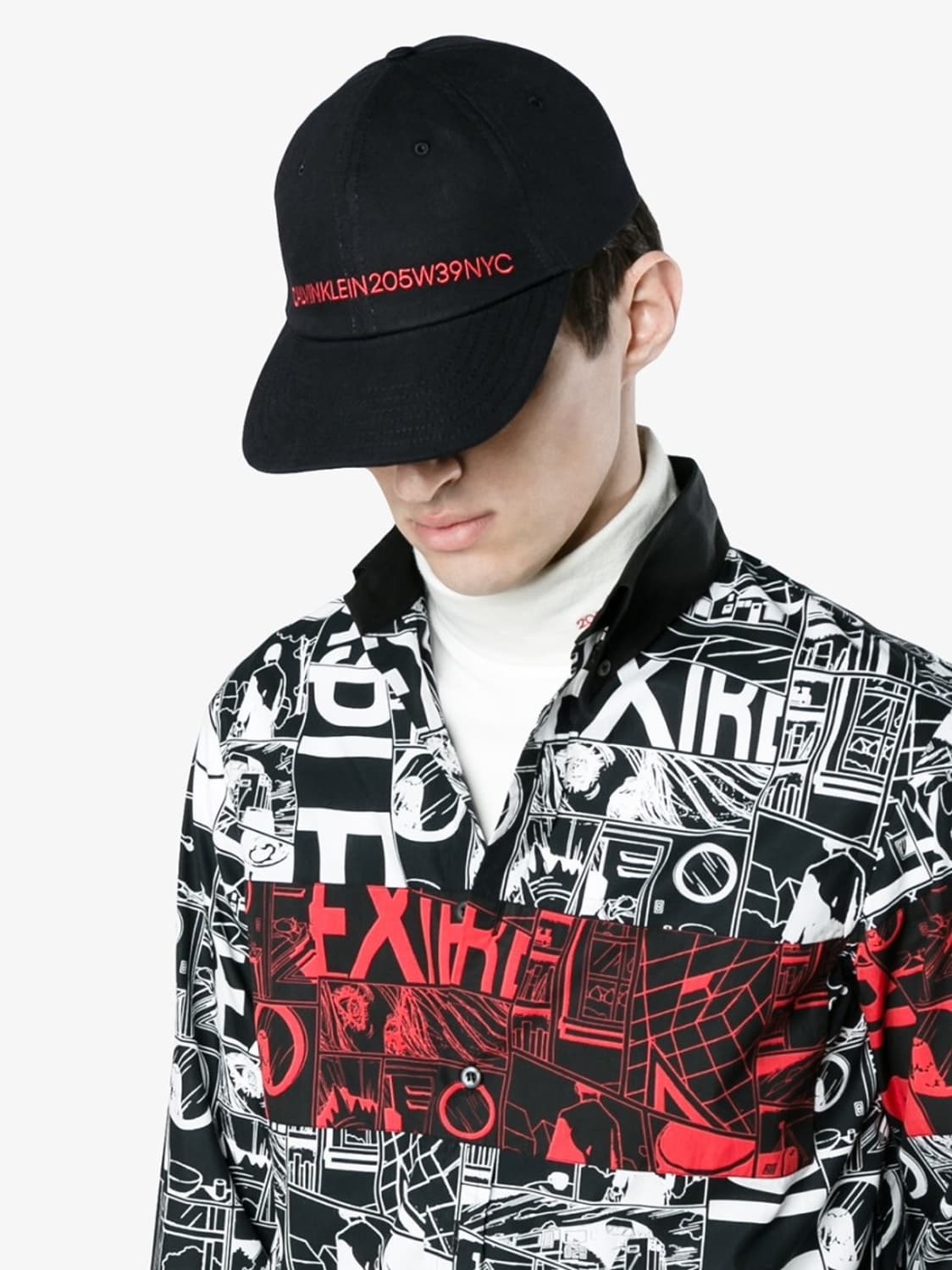 embroidered long bill cap 상품이미지8