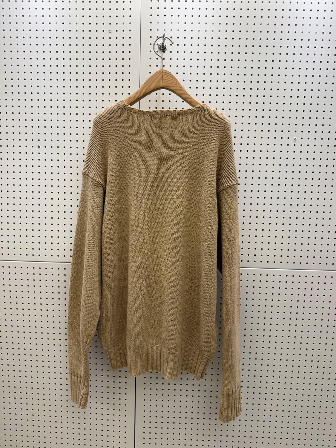 폴로 랄프로렌 코튼 니트 스웨터 베이지 U1639 상품이미지3