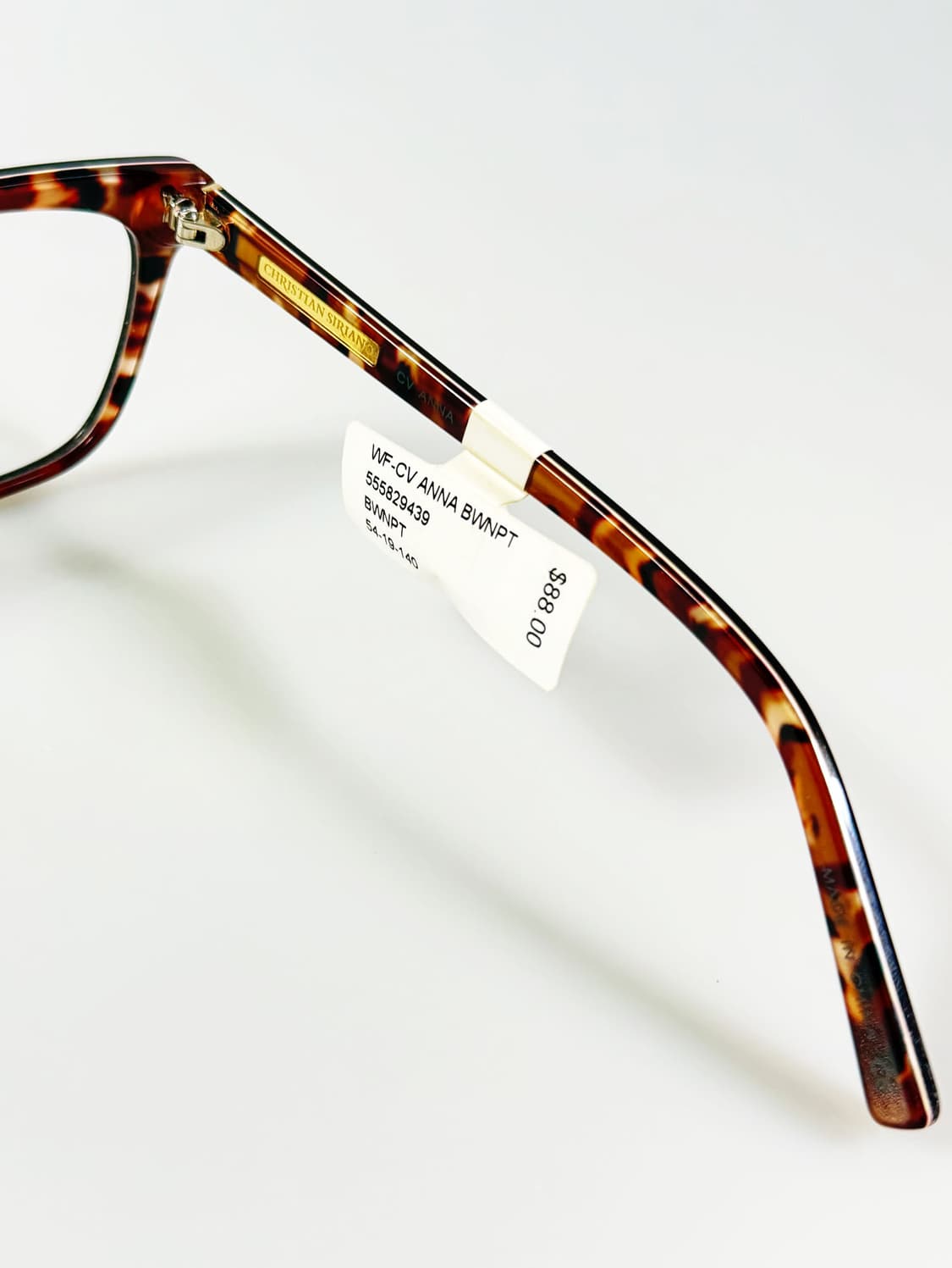 CHRISTIAN SIRIANO 뿔테 스퀘어 빈티지 안경 상품이미지6