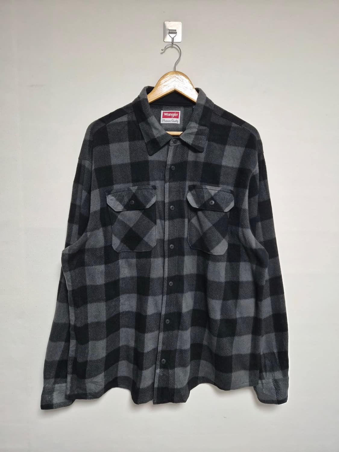 랭글러Wrangler 체크 플란넬 셔츠 XL사이즈 - S310 상품이미지1