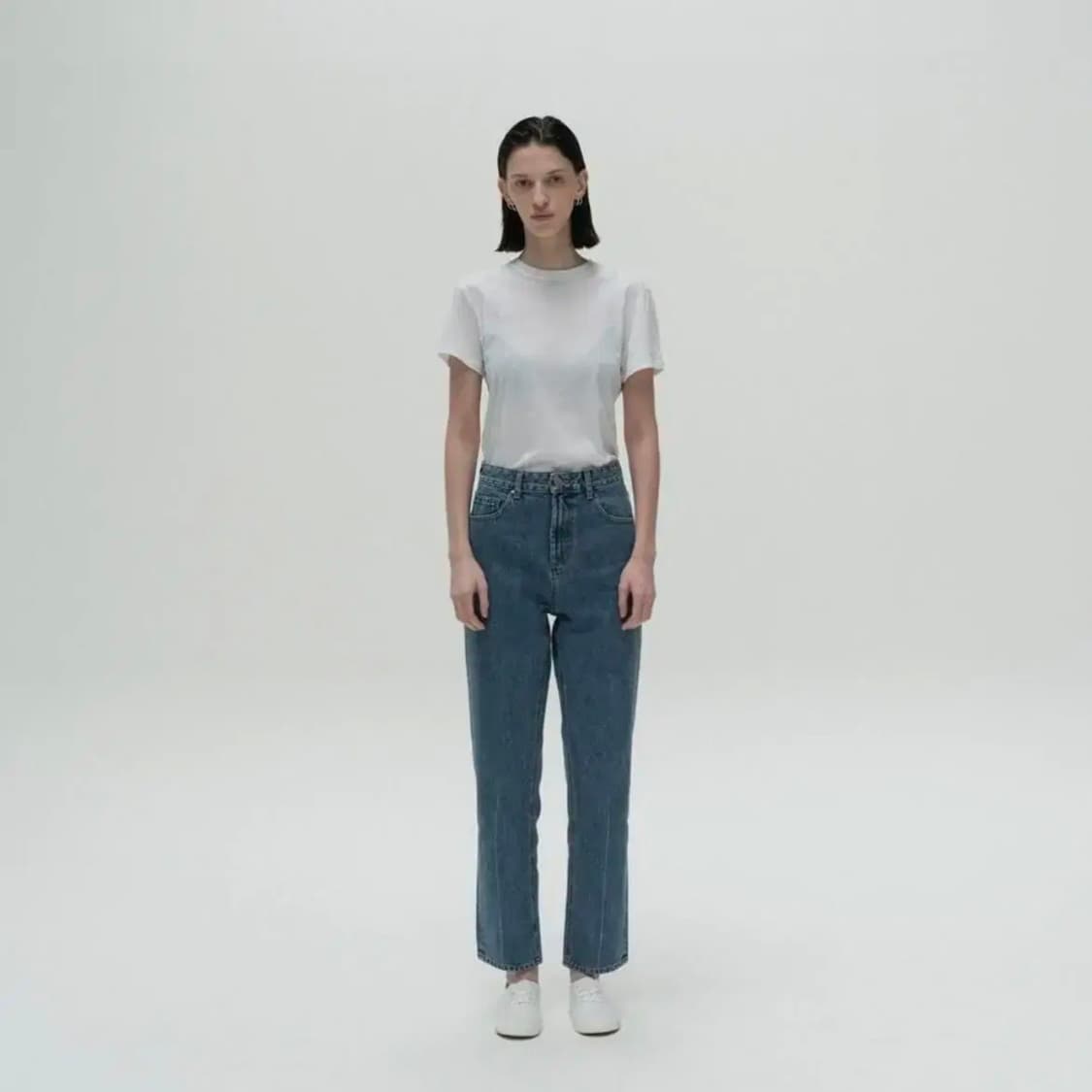 아모멘토 레귤러 데님 딥블루 상품이미지2