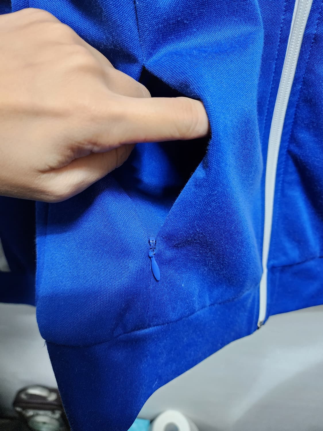 아디다스 유로파 삼선 블루 트랙탑 상품이미지3