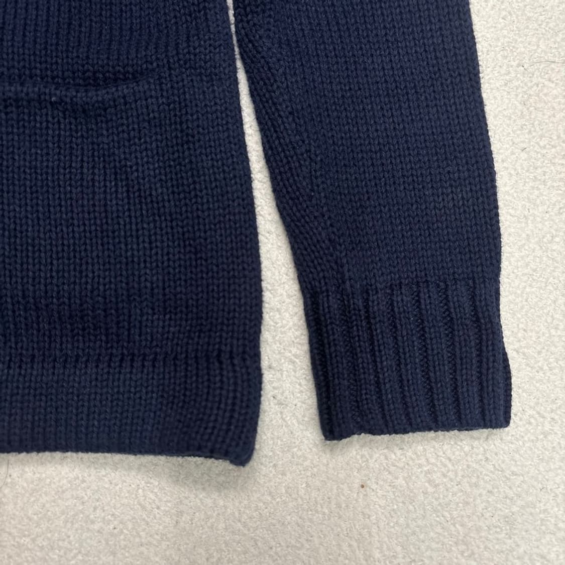 폴로랄프로렌 키즈 숄카라 가디건 네이비 7 상품이미지3