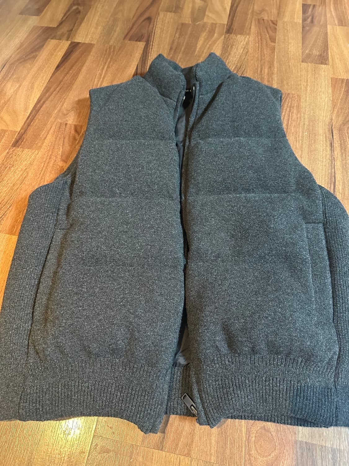 타임옴므 캐시미어 패딩조끼 105사이즈 팝니다 상품이미지1