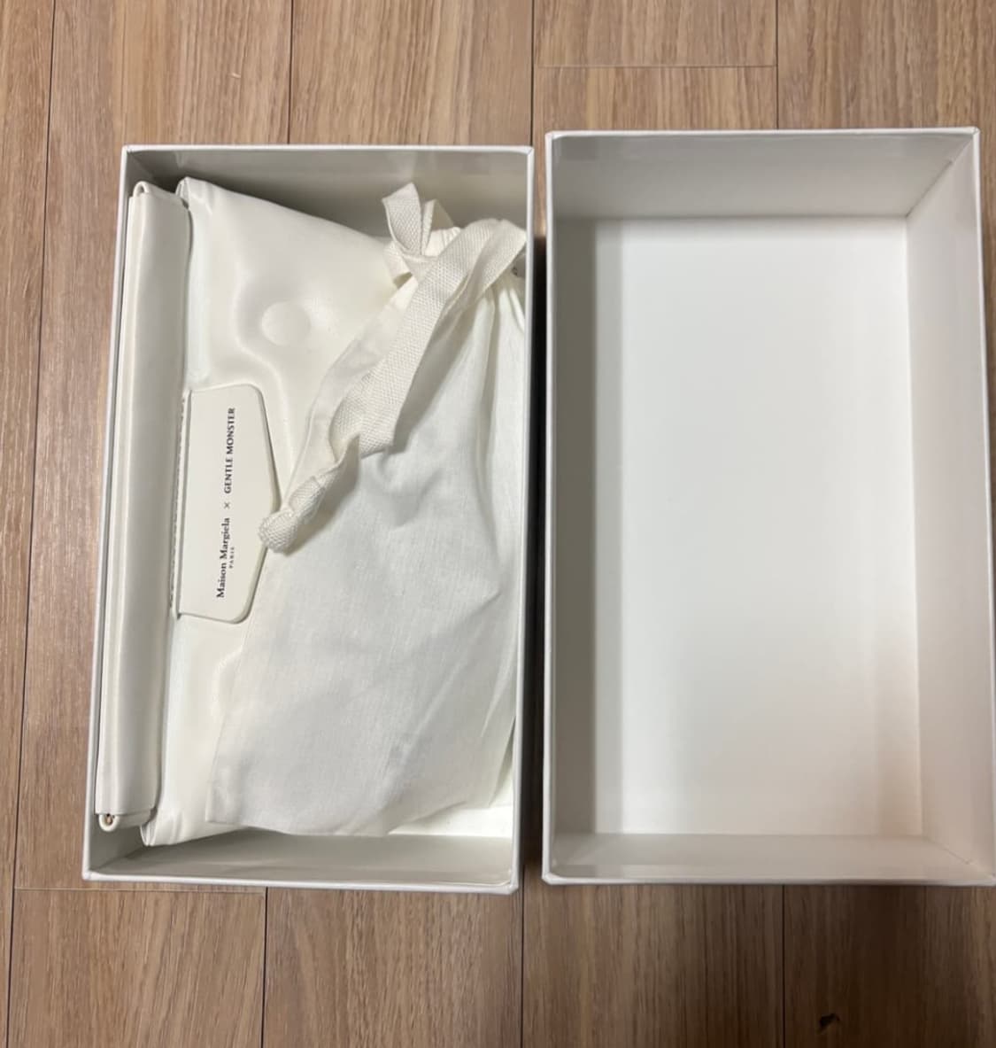 메종 마르지엘라 x 젠틀몬스터 mm210 블랙클리어 팝니다 상품이미지5