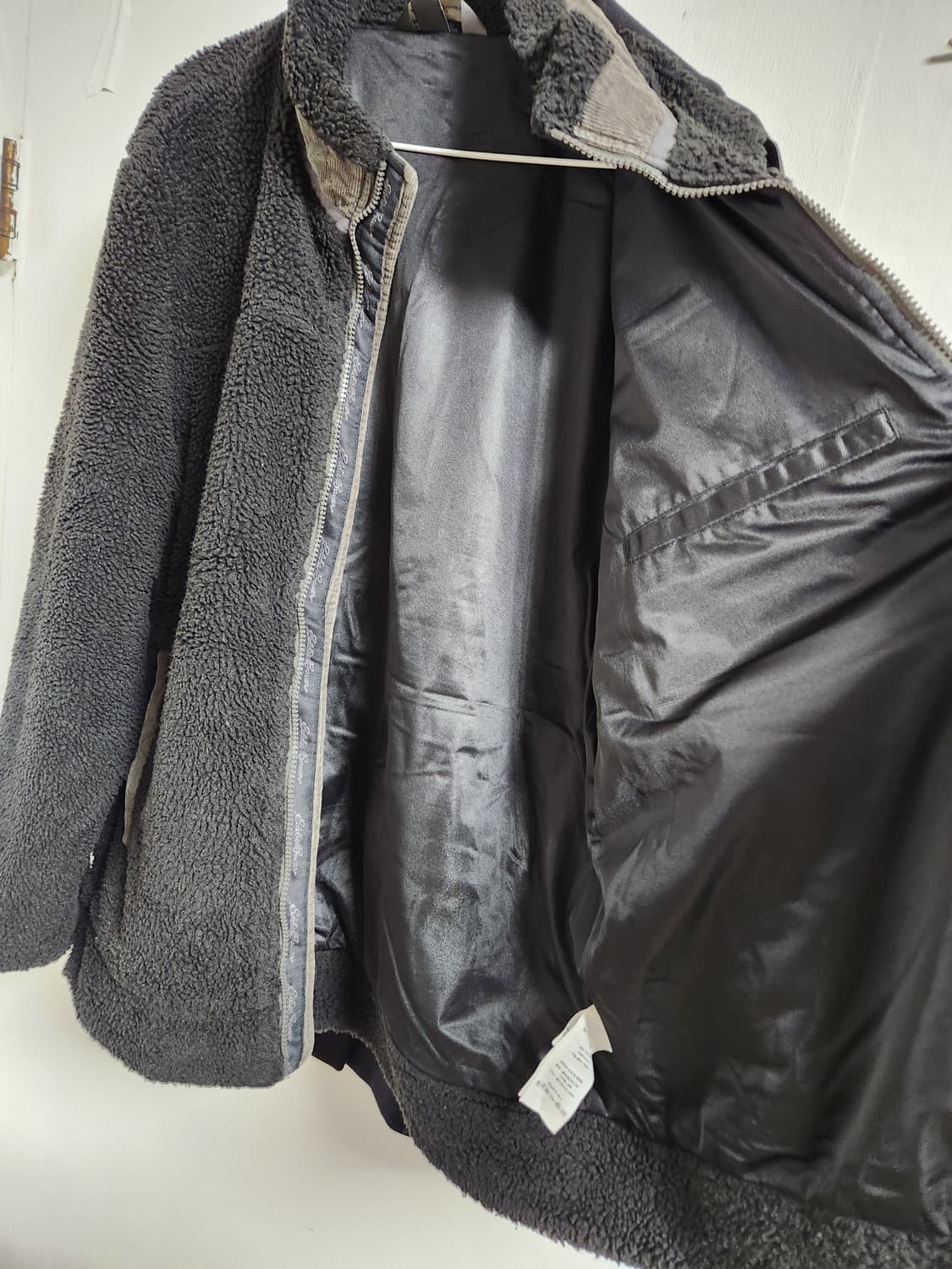 에디바우어 블랙 플리스 자켓2XL 상품이미지4