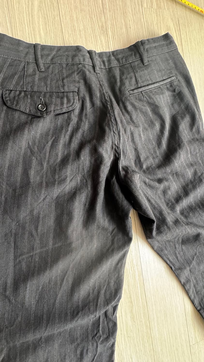 꼼데가르송 옴므 플러스 에버그린 S 스트라이프 팬츠  상품이미지6