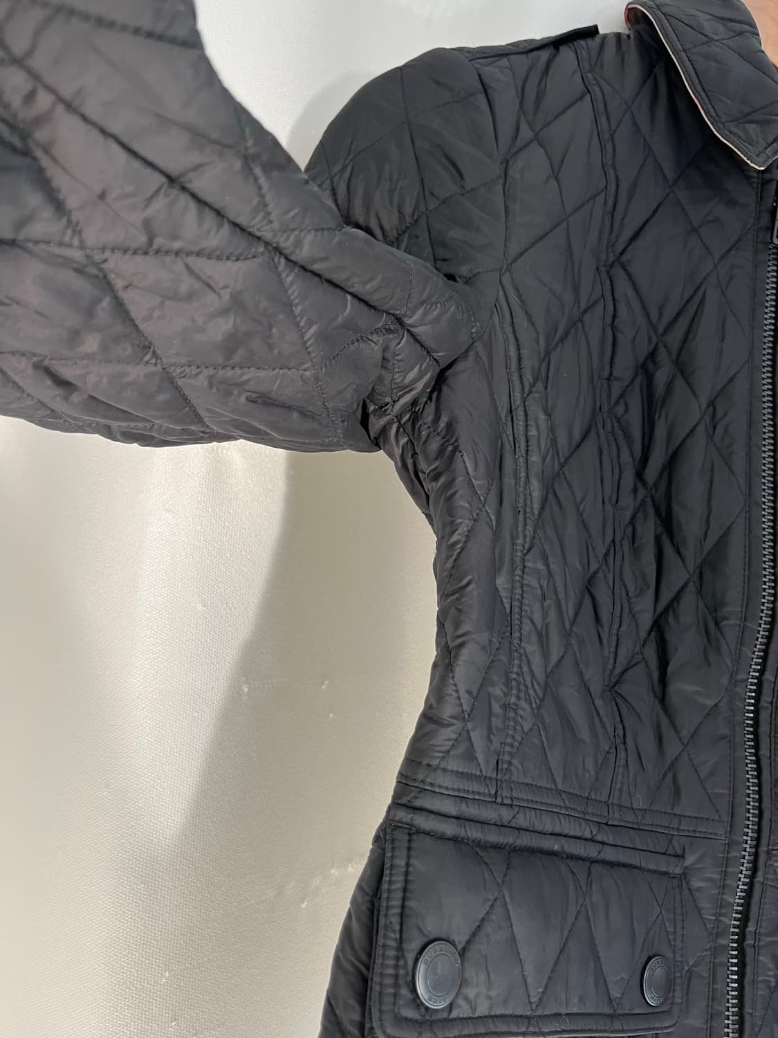 Burberry Brit 여성 퀼팅 자켓 블랙 상품이미지4