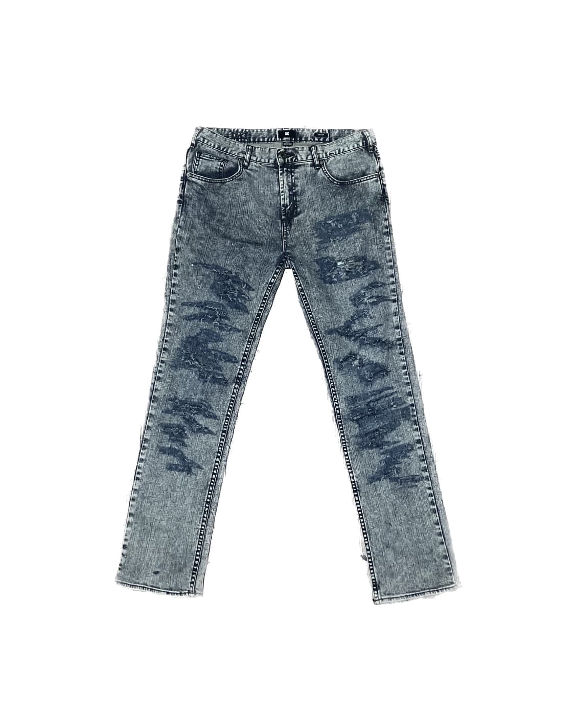 그런지 데미지 나이프 커스텀 바지 상품이미지2