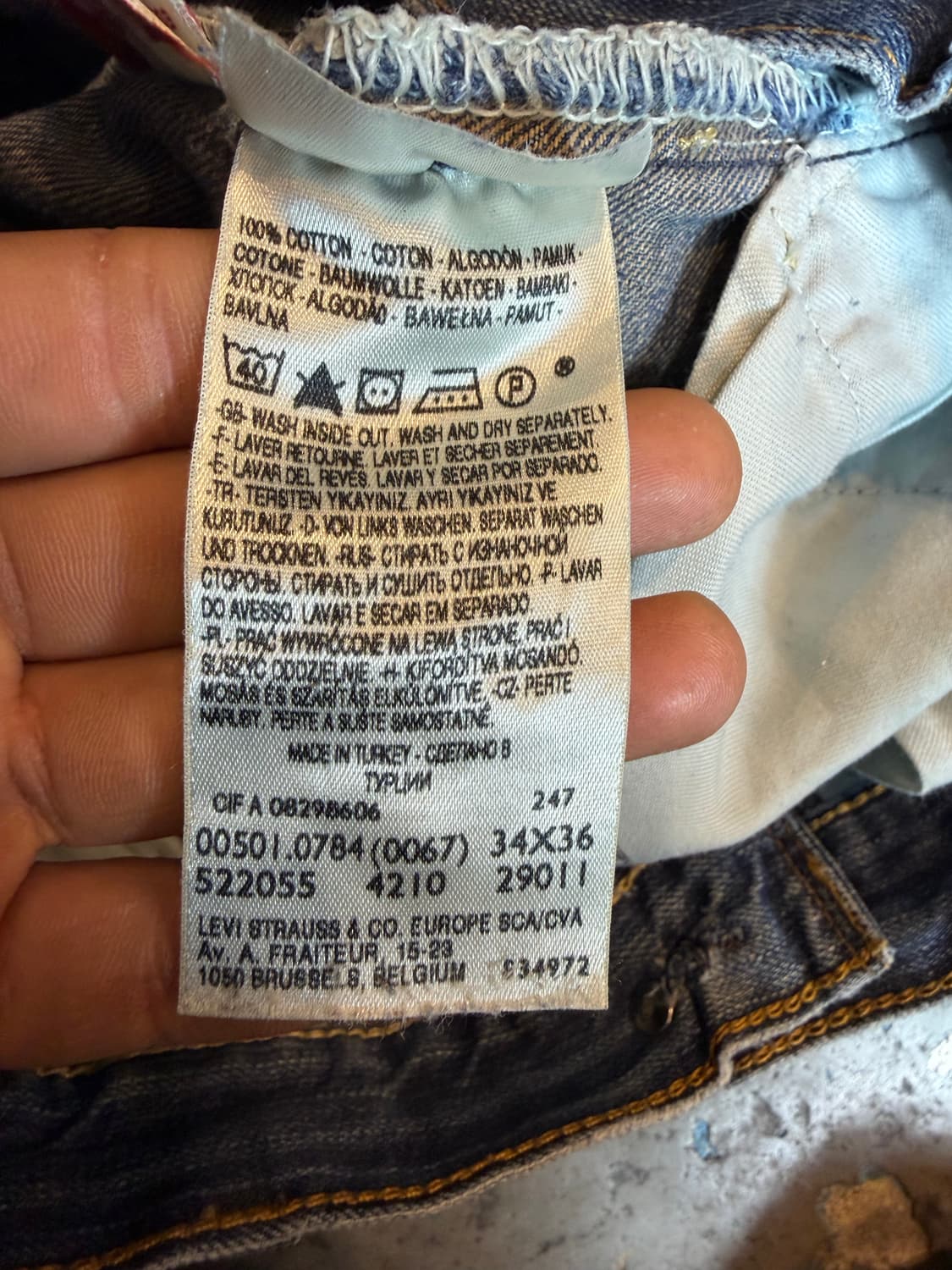 리바이스 501 상품이미지9