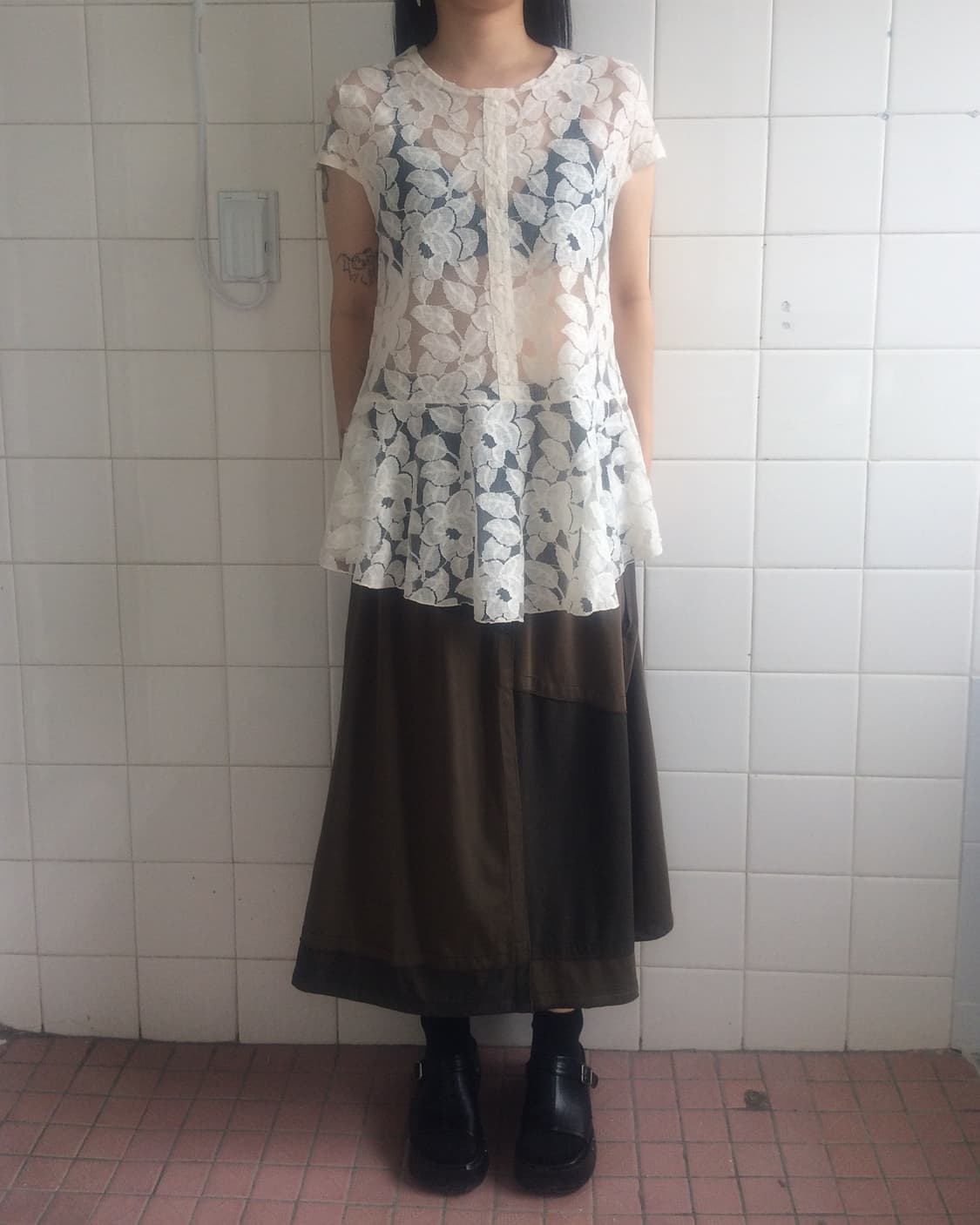 Pattern point top 상품이미지1
